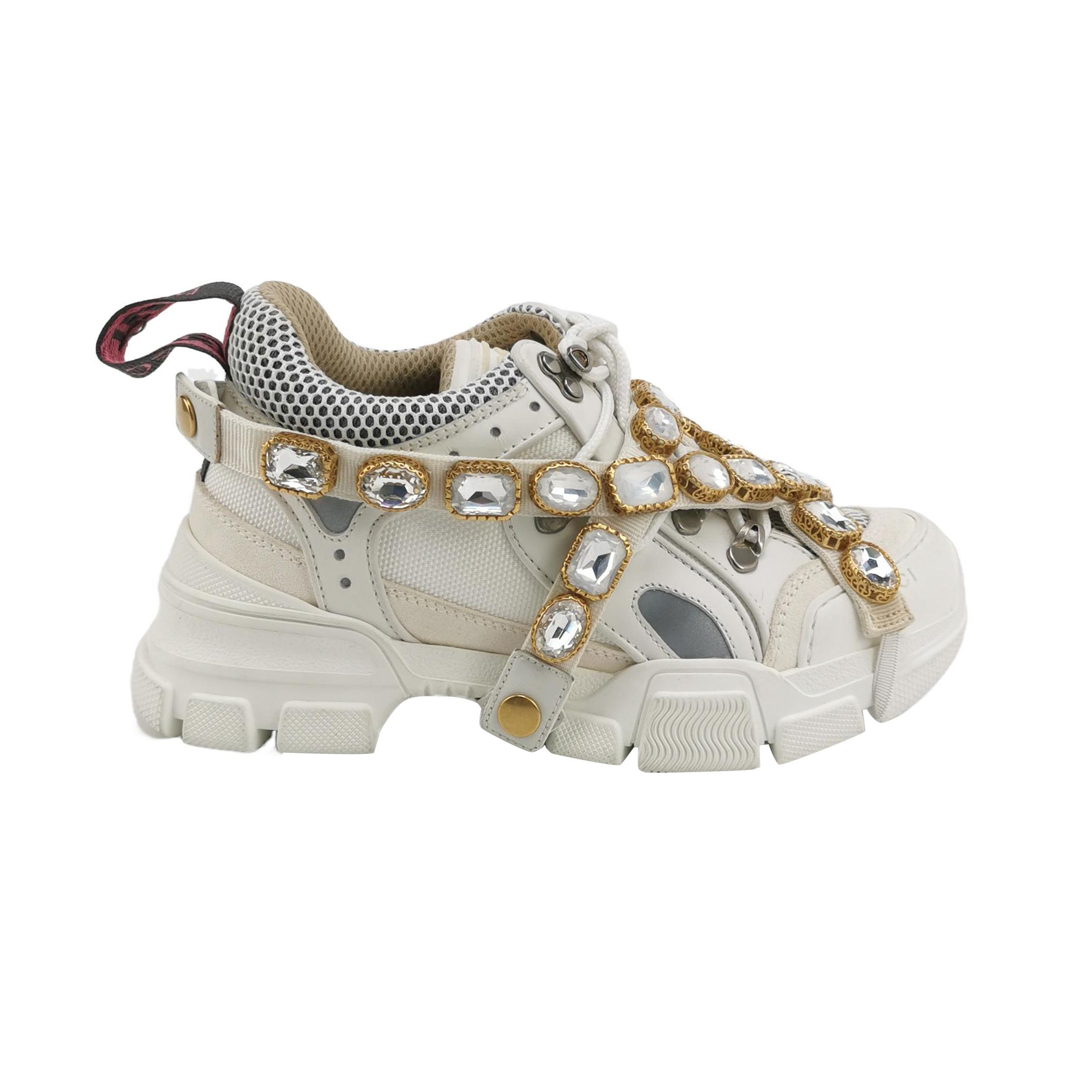 Gucci Gucci Women 5 Lowtop Sneakers Size US 5 / IT 35 - 1 Thumbnail