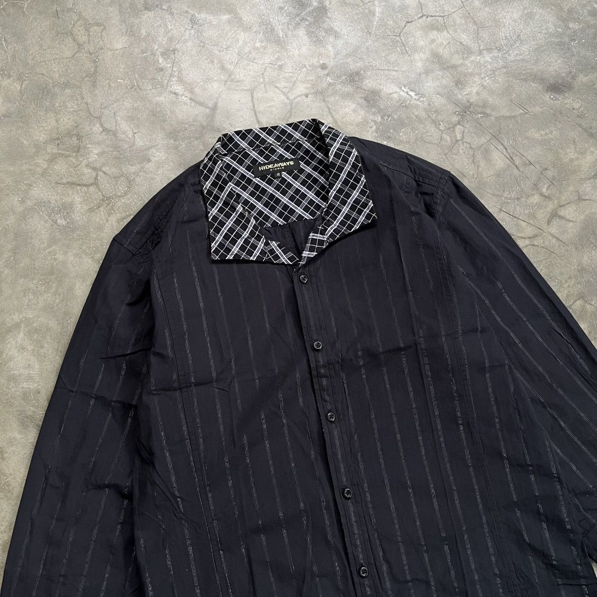 HIDEAWAYS 2000s Hideaways by Nicole Vkei Style Button Shirt Size US L / EU 52-54 / 3 - 2 Thumbnail