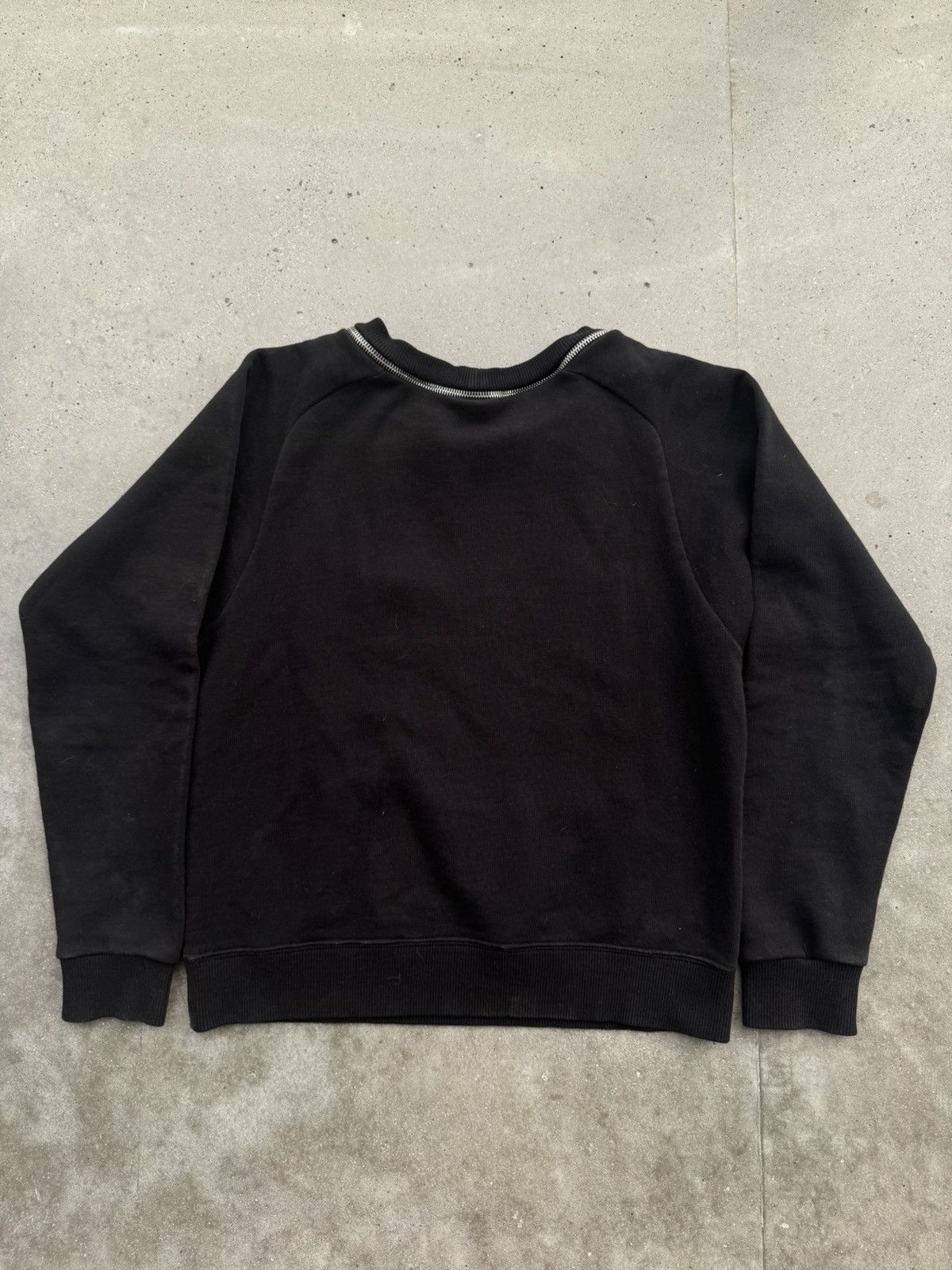 Saint Laurent Paris Saint Laurent Paris Yves SLP Hedi Slimane Zip neck crewneck Size S / US 4 / IT 40 - 4 Thumbnail