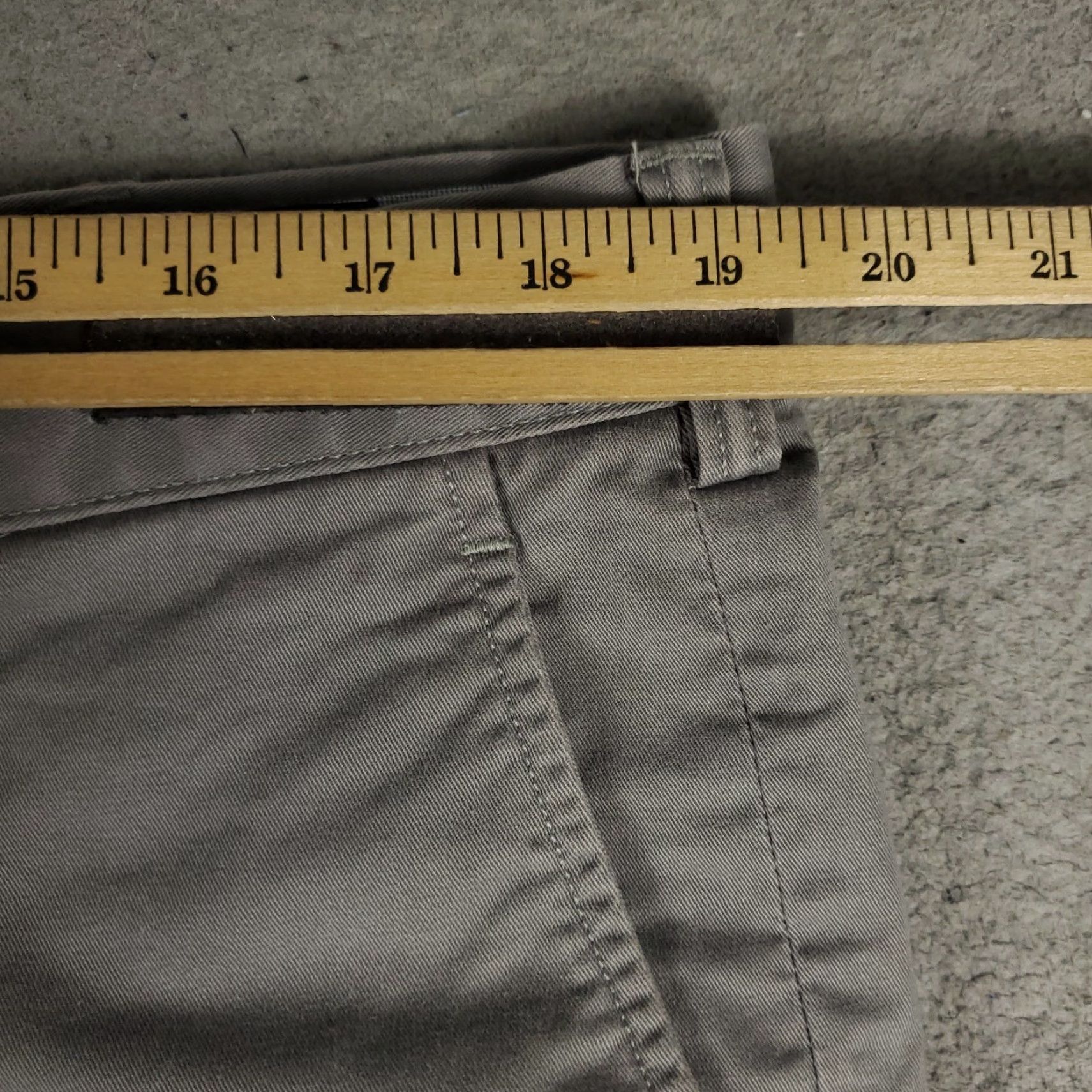 Ralph Lauren Ralph Lauren Pants Mens 38x30 Gray Stretch Flat Front Chino Trousers Size US 38 / EU 54 - 3 Thumbnail