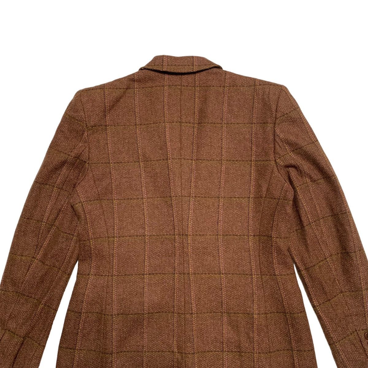 Max Mara Max Mara Checkered Jacket Size S / US 4 / IT 40 - 10 Thumbnail