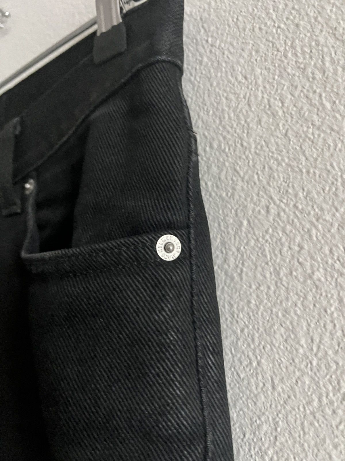 Helmut Lang Black Coated Denim Size US 30 / EU 46 - 4 Thumbnail
