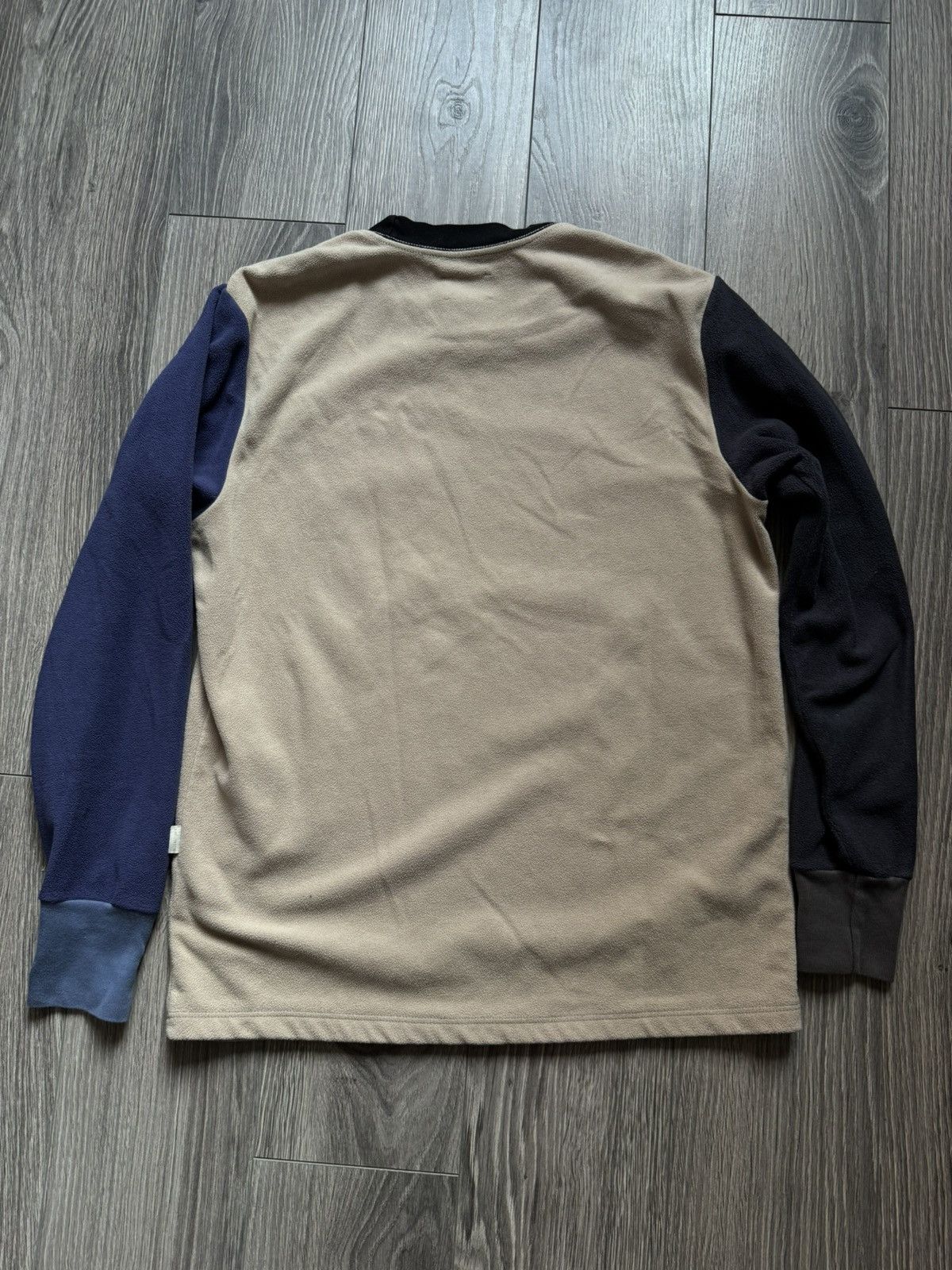 Aime Leon Dore AIMÉ LEON DORE COLOR BLOCKED FLEECE LONGSLEEVE (CREAM) S Size US S / EU 44-46 / 1 - 10 Thumbnail