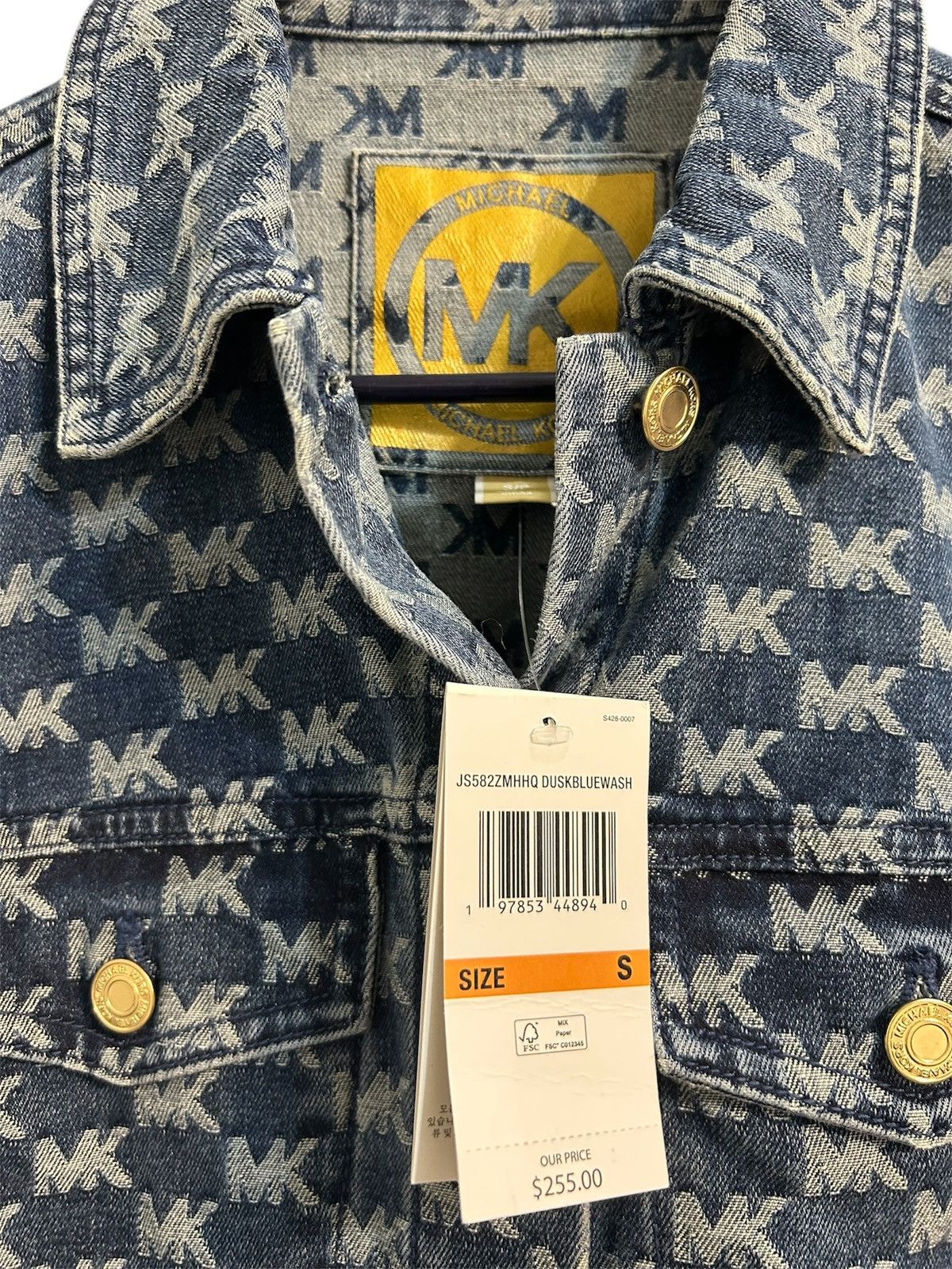 Michael Kors Michael Kors Denium Dress Size S / US 4 / IT 40 - 2 Thumbnail