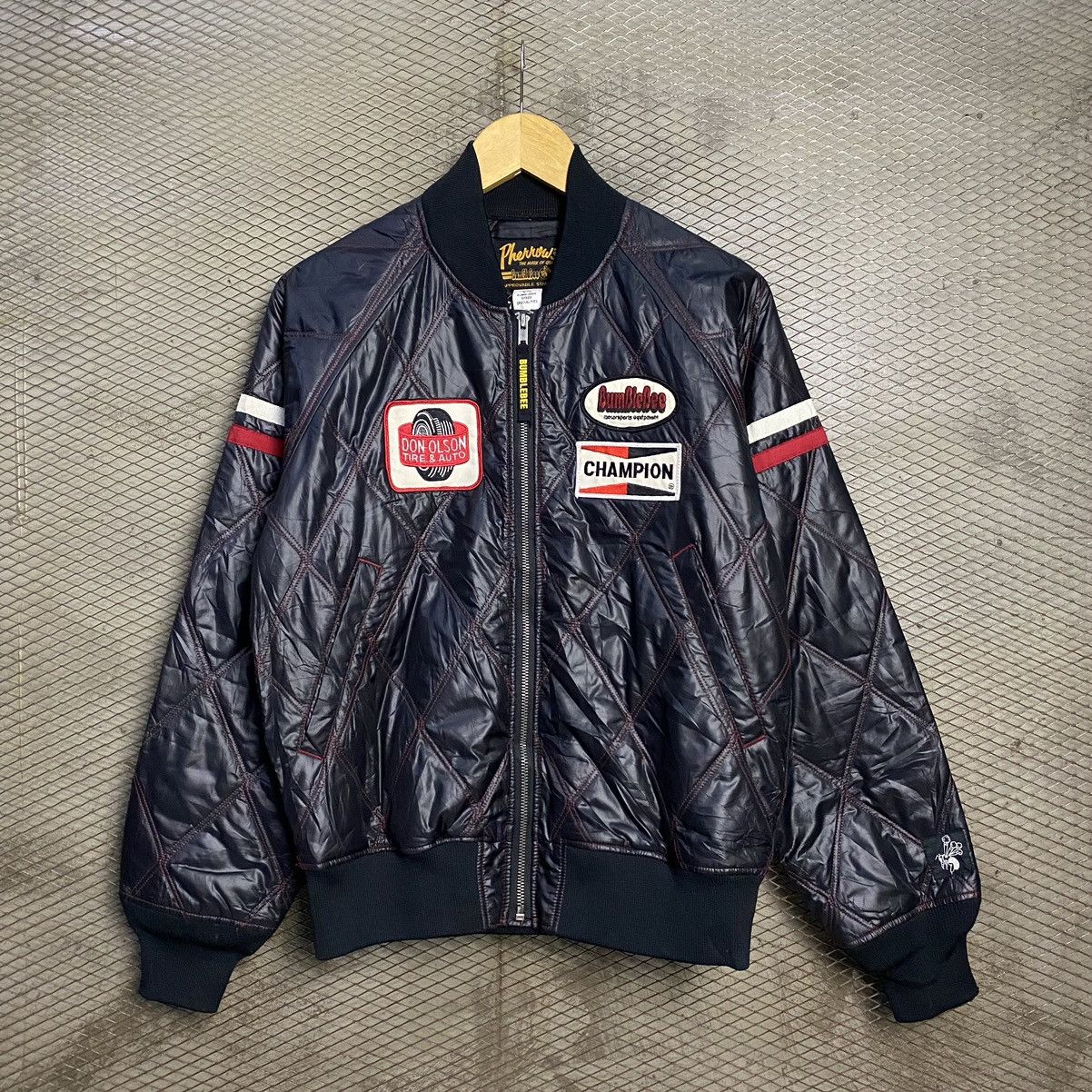 Pherrow's Pherrows x Bumblebee Quilted Bomber Jacket Size US M / EU 48-50 / 2 - 1 Thumbnail