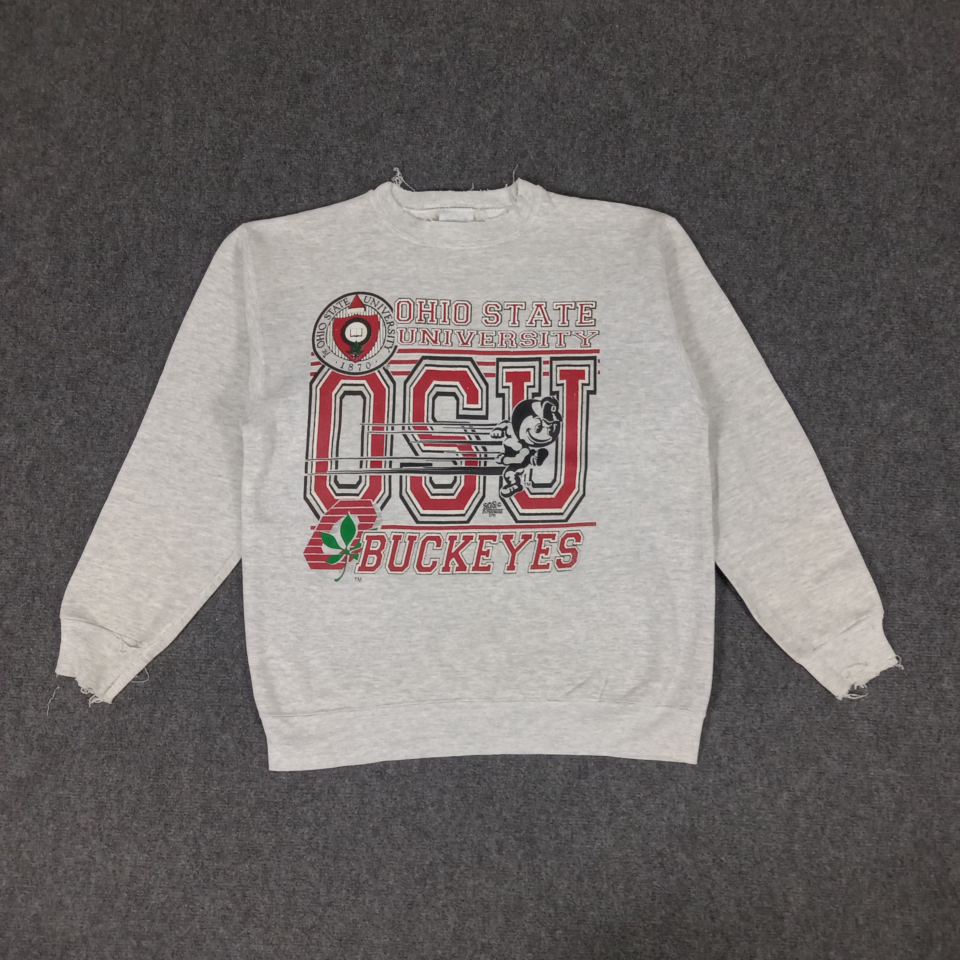 Vintage Ohio State University American College Sweatshirt Size US S / EU 44-46 / 1 - 1 Thumbnail
