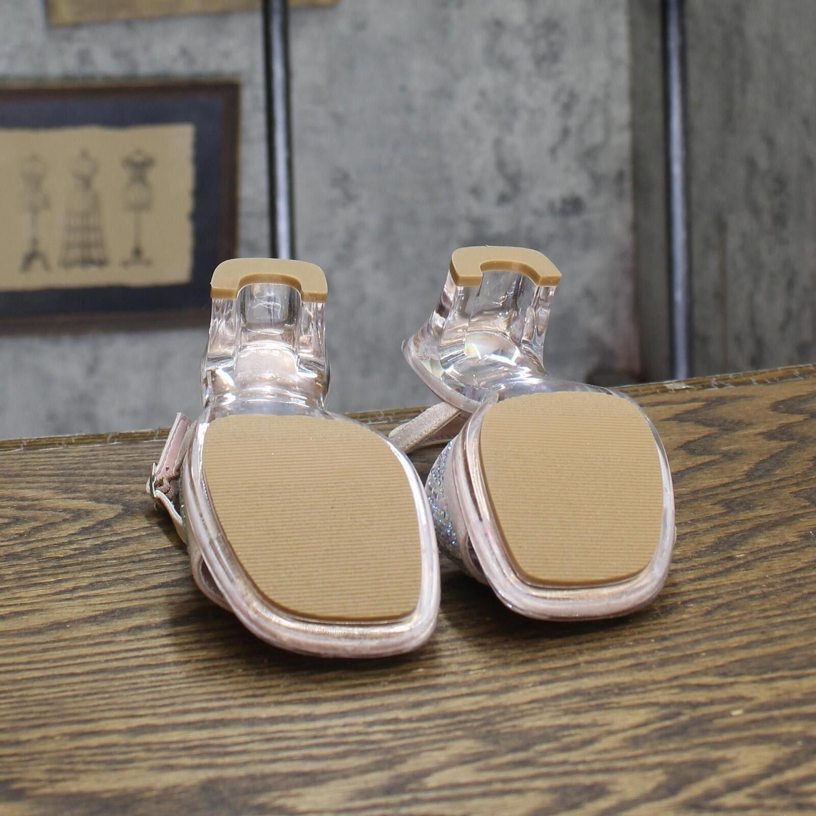 Other Nwt Kenneth Cole Reaction Block Heel Sandals Blush Pink 12 Size US 5 / EU 37 - 5 Thumbnail