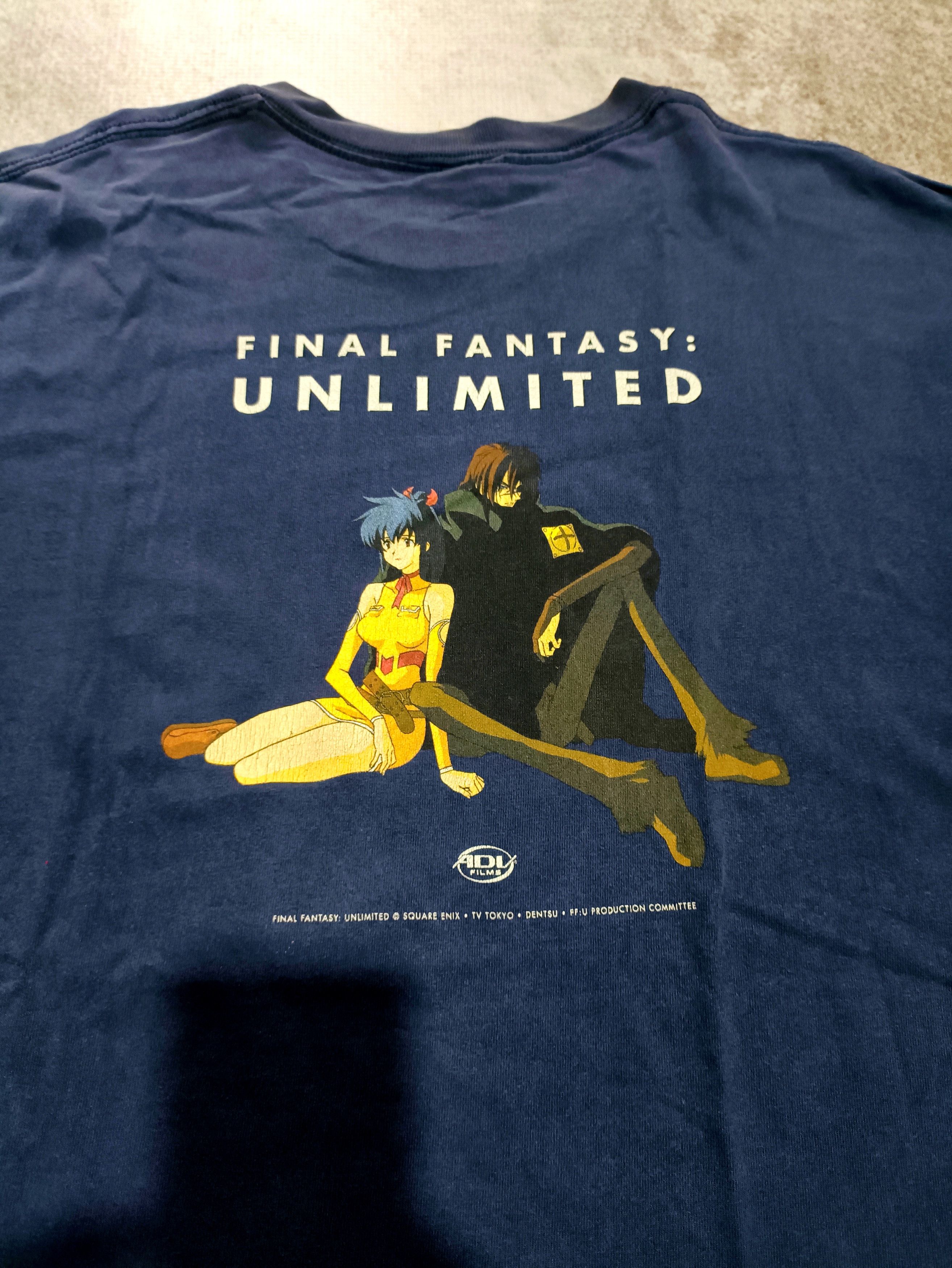 Anime FINAL FANTASI UNLIMITED vintage Size US XL / EU 56 / 4 - 1 Thumbnail