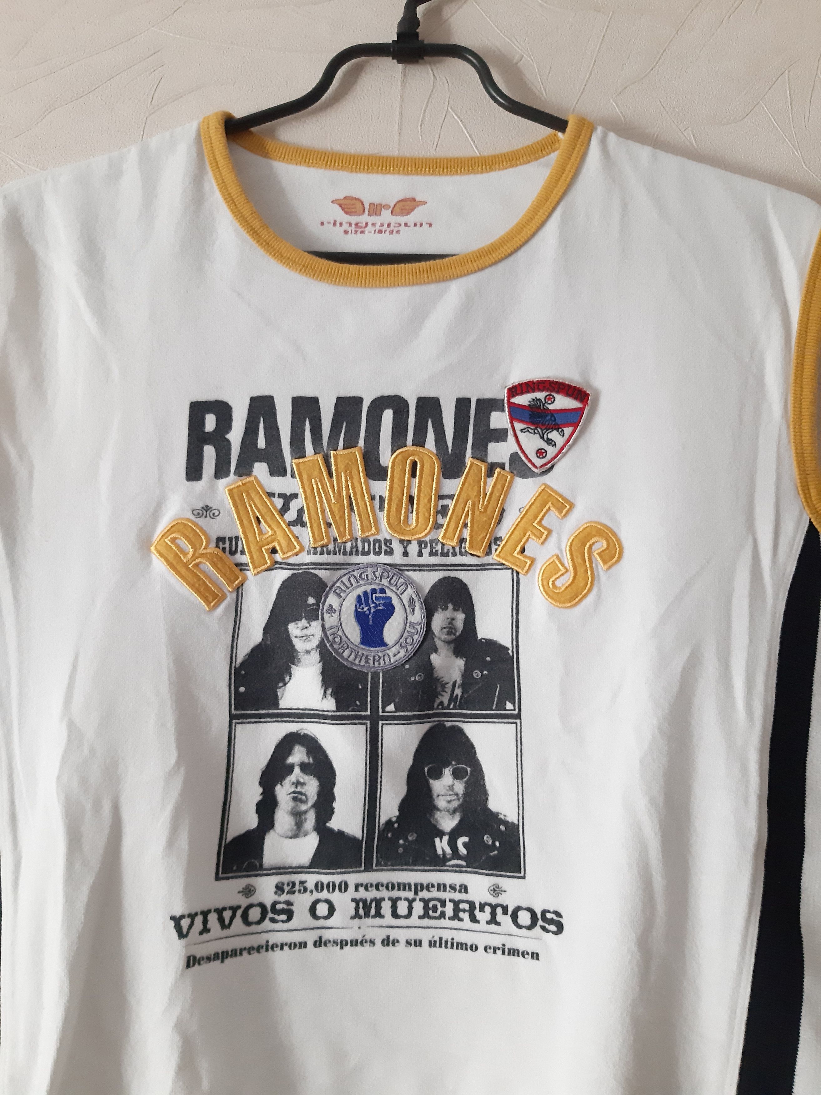 Vintage Vintage RAMONES 04 LEGENDS jersey Size US M / EU 48-50 / 2 - 2 Thumbnail