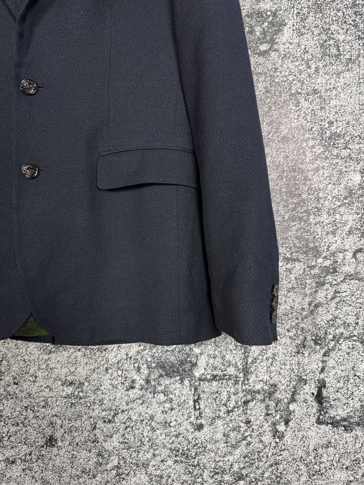 Ted Baker Men’s Ted Baker Patterned Wool Linen Polyester Blazer Size 3 Size 40R - 5 Thumbnail