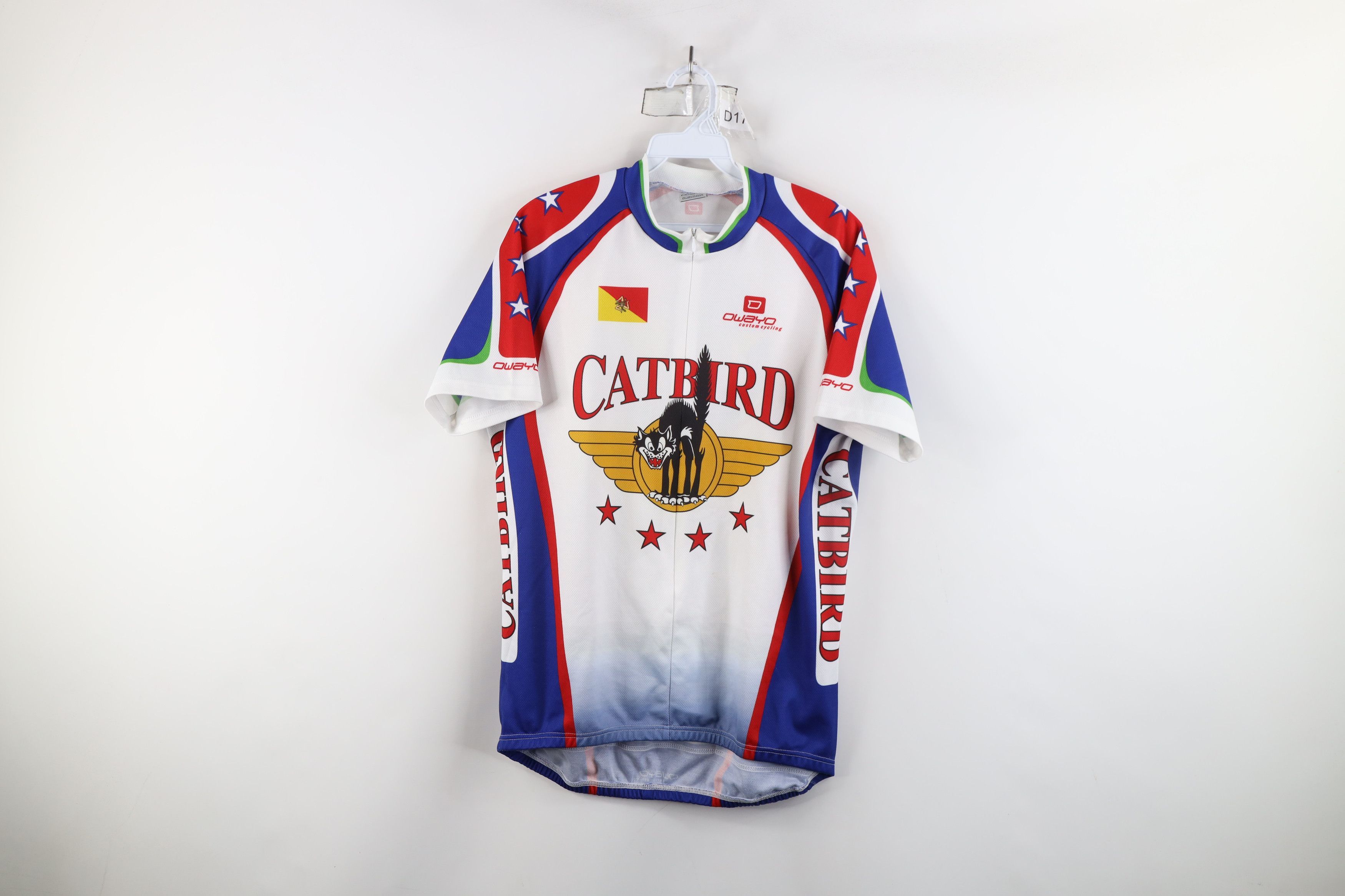 Vintage Vintage Navy Cat Bird Italy JP-5 Cycling Bicycle Jersey Size US XL / EU 56 / 4 - 1 Thumbnail