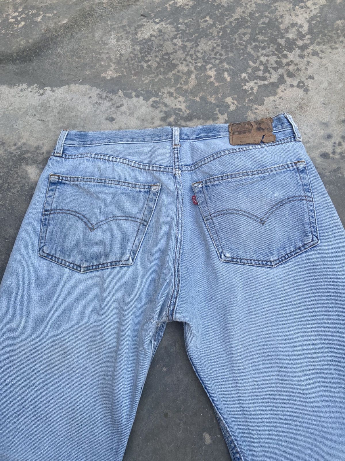 Levi's Vintage Levi’s 501 Distressed Denim Pant Size US 34 / EU 50 - 5 Thumbnail