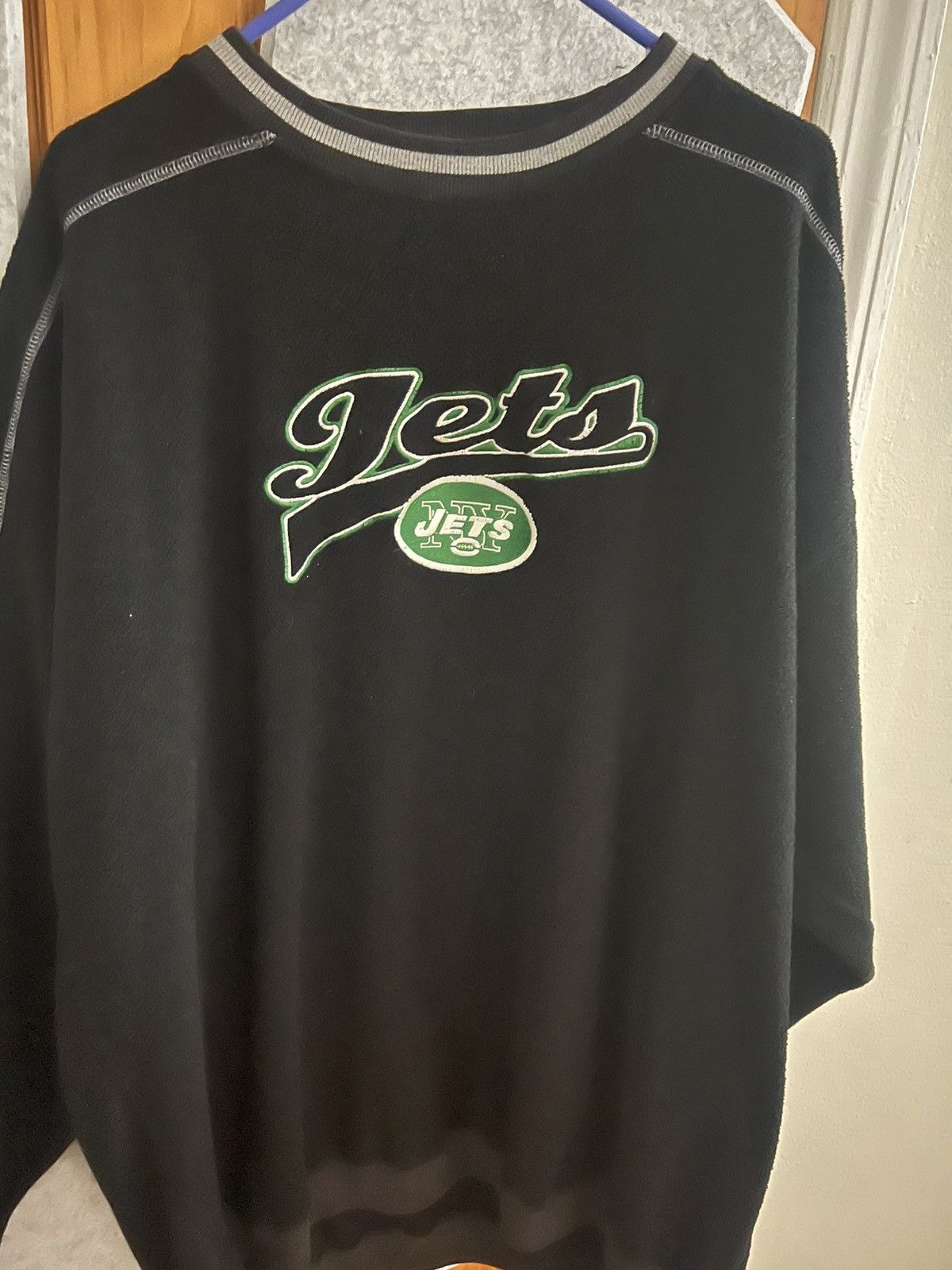 Pro Player Vintage Jets Logo crewneck sweater Size US XL / EU 56 / 4 - 1 Thumbnail