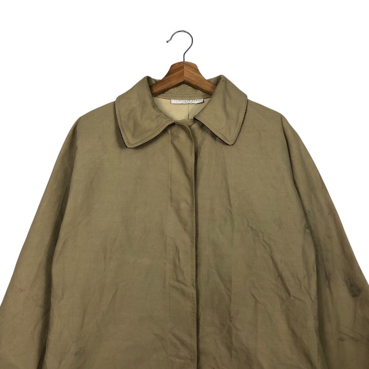 Geoffrey B. Small 📌Rich Brown Vintage Long Jacket Geoffrey Beene Size US M / EU 48-50 / 2 - 4 Thumbnail