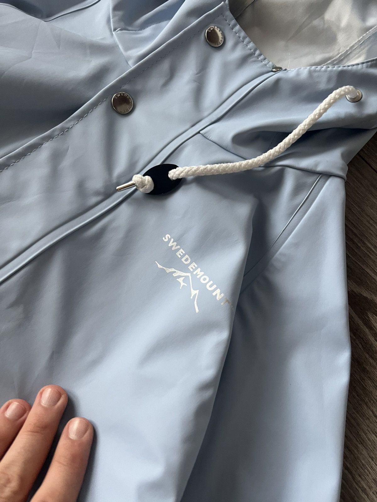 Designer × Urban Outfitters ‼️Swedemount Layer 3 Waterproof Gorpcore Style Rain Coat‼️ Size M / US 6-8 / IT 42-44 - 8 Thumbnail