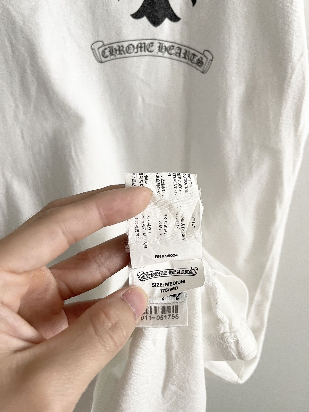 Chrome Hearts STEAL! 2010s Chrome Hearts 3D Drone Crosses Tee Size US M / EU 48-50 / 2 - 10 Thumbnail