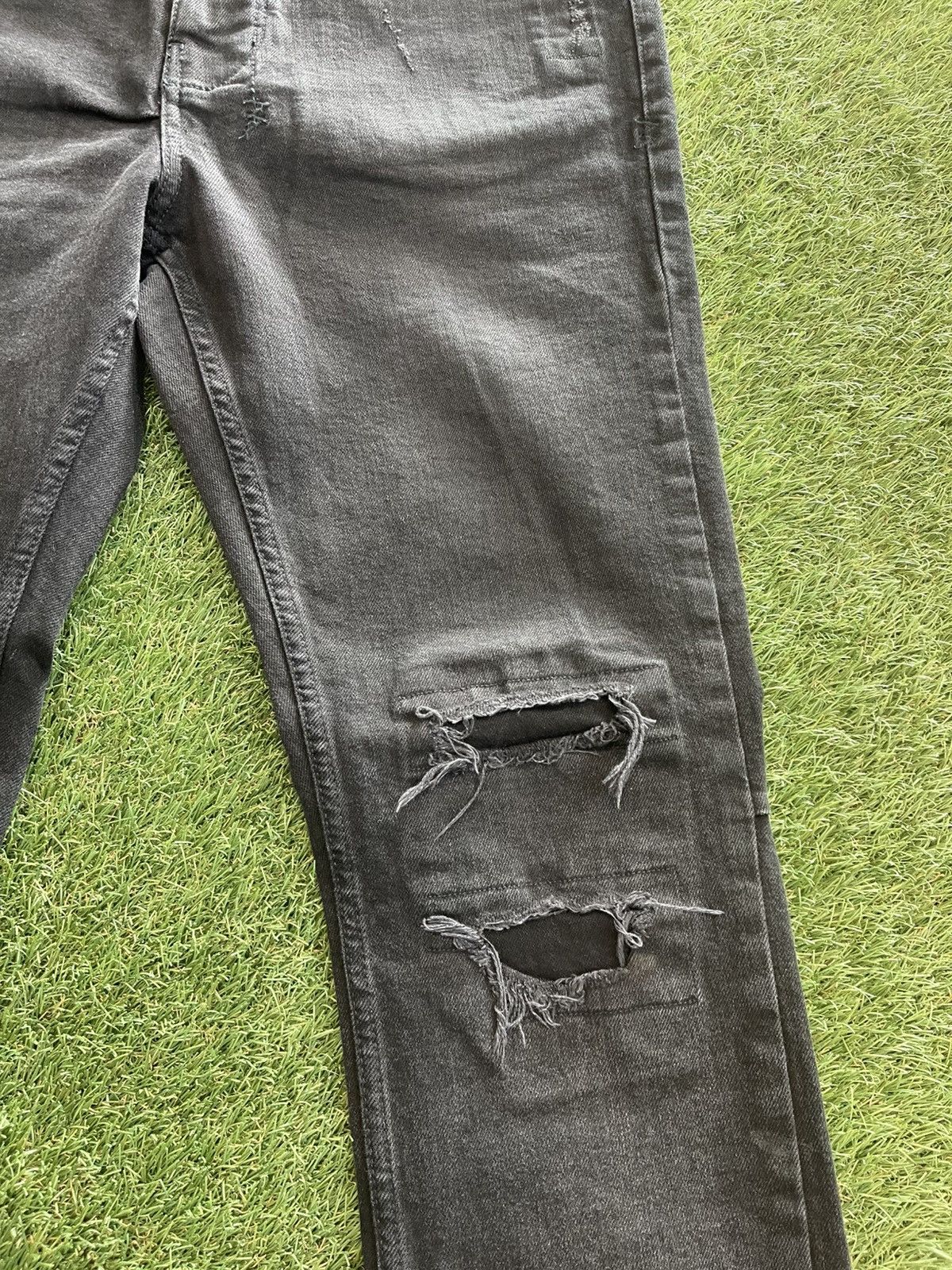 Ksubi Size 33 - Ksubi Jeans Black Patch Distressed Very Clean! Size US 33 - 3 Thumbnail