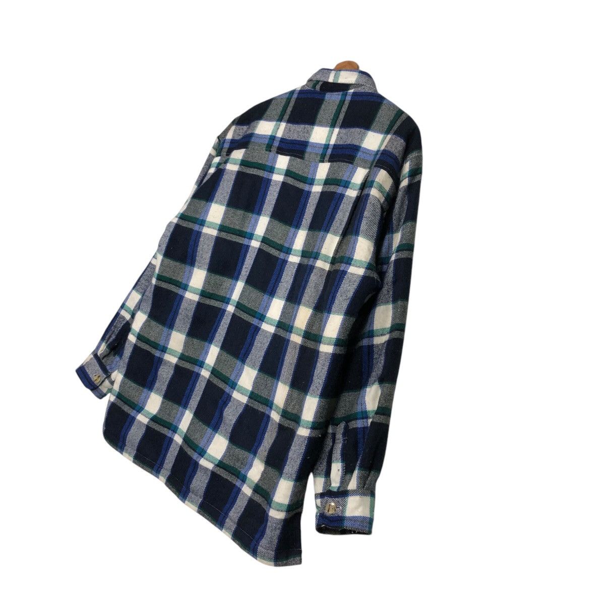Japanese Brand × Vintage 📌Vintage Chore Tartan Blanket Sophisticated Issey Miyake Size US L / EU 52-54 / 3 - 11 Thumbnail