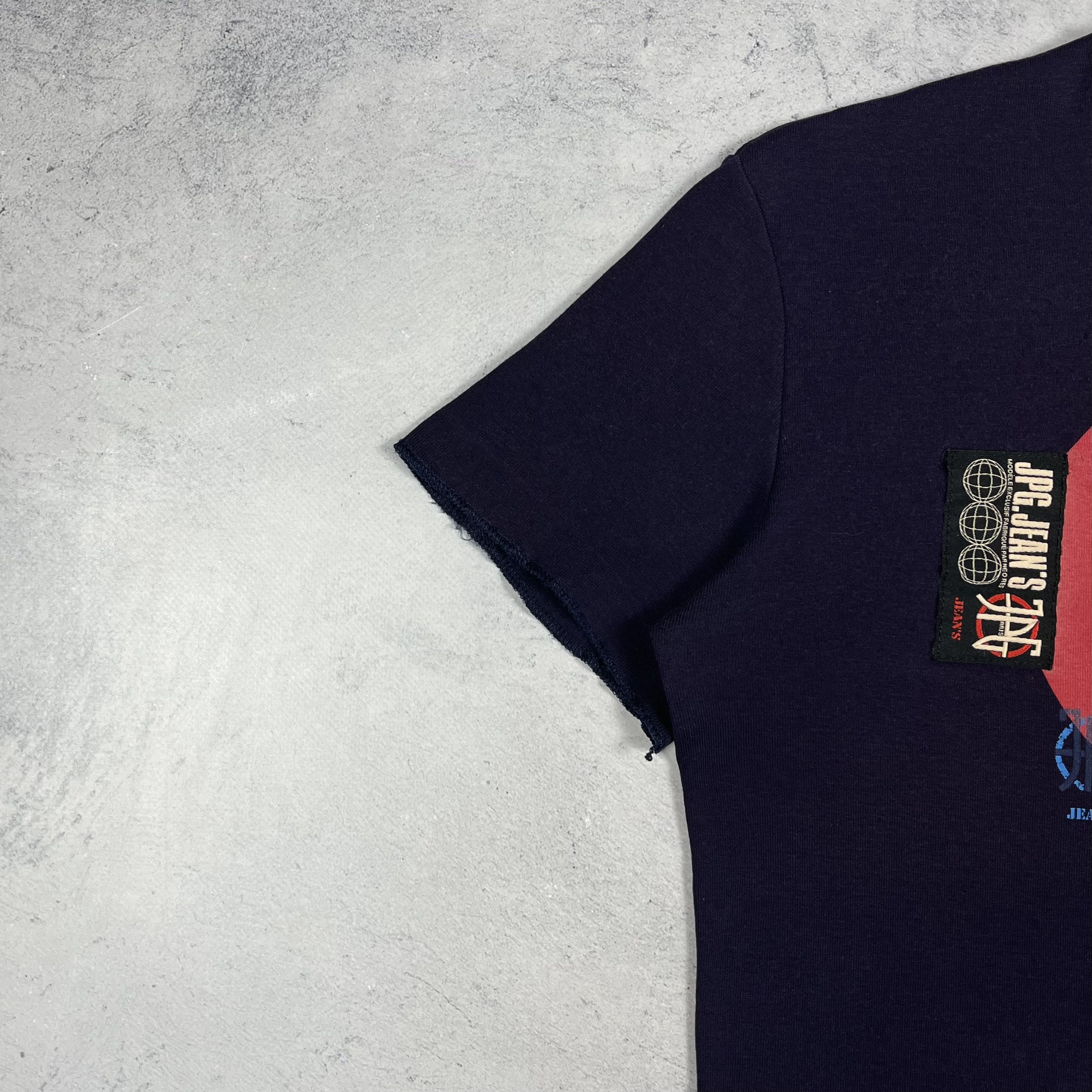 Jean Paul Gaultier Vintage Jean Paul Gaultier Abstract Logo T Shirt 90’s Size XL / US 12-14 / IT 48-50 - 12 Thumbnail