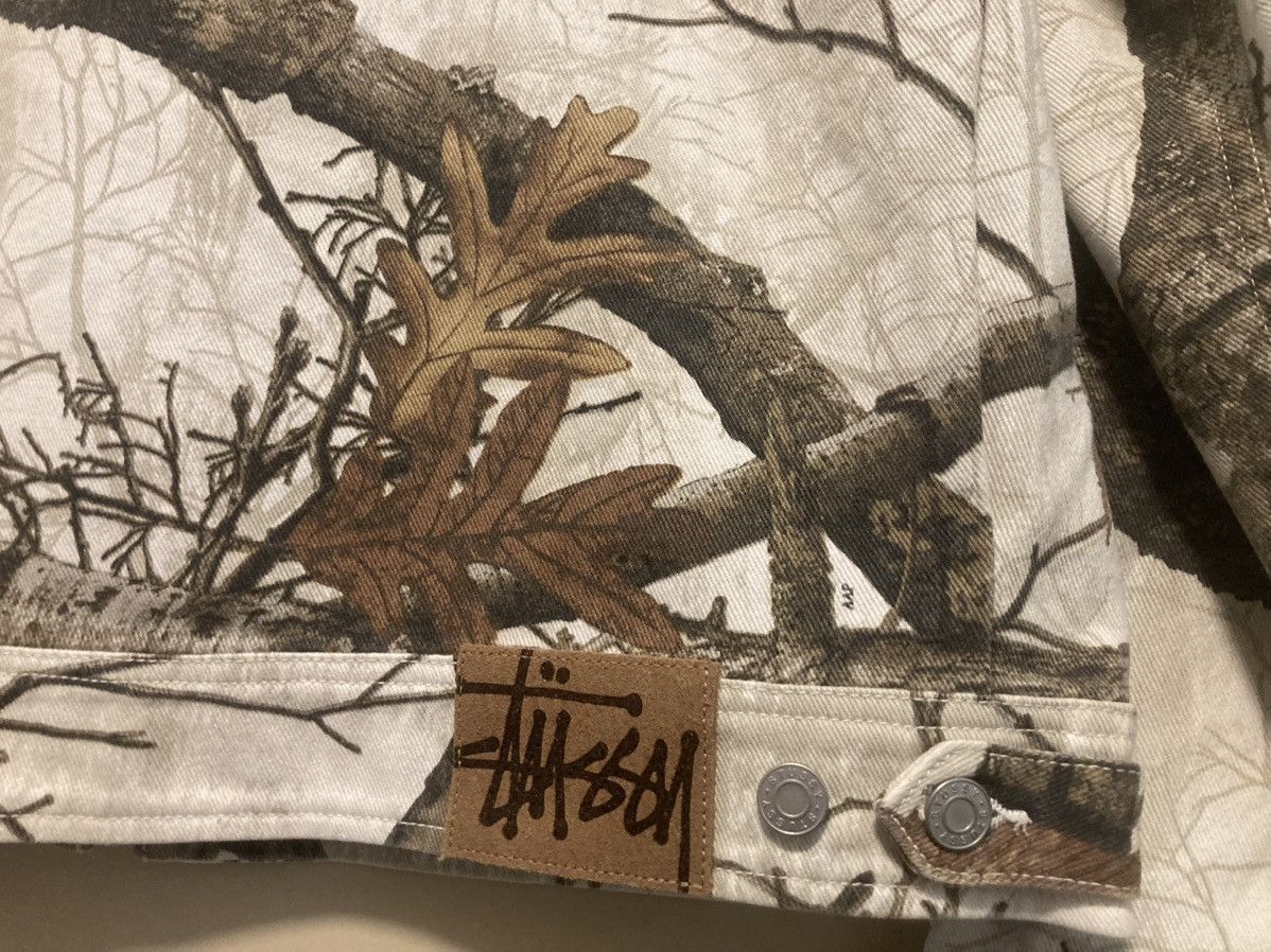 Stussy Stussy 2023FW zip work jacket realtree edge snow size