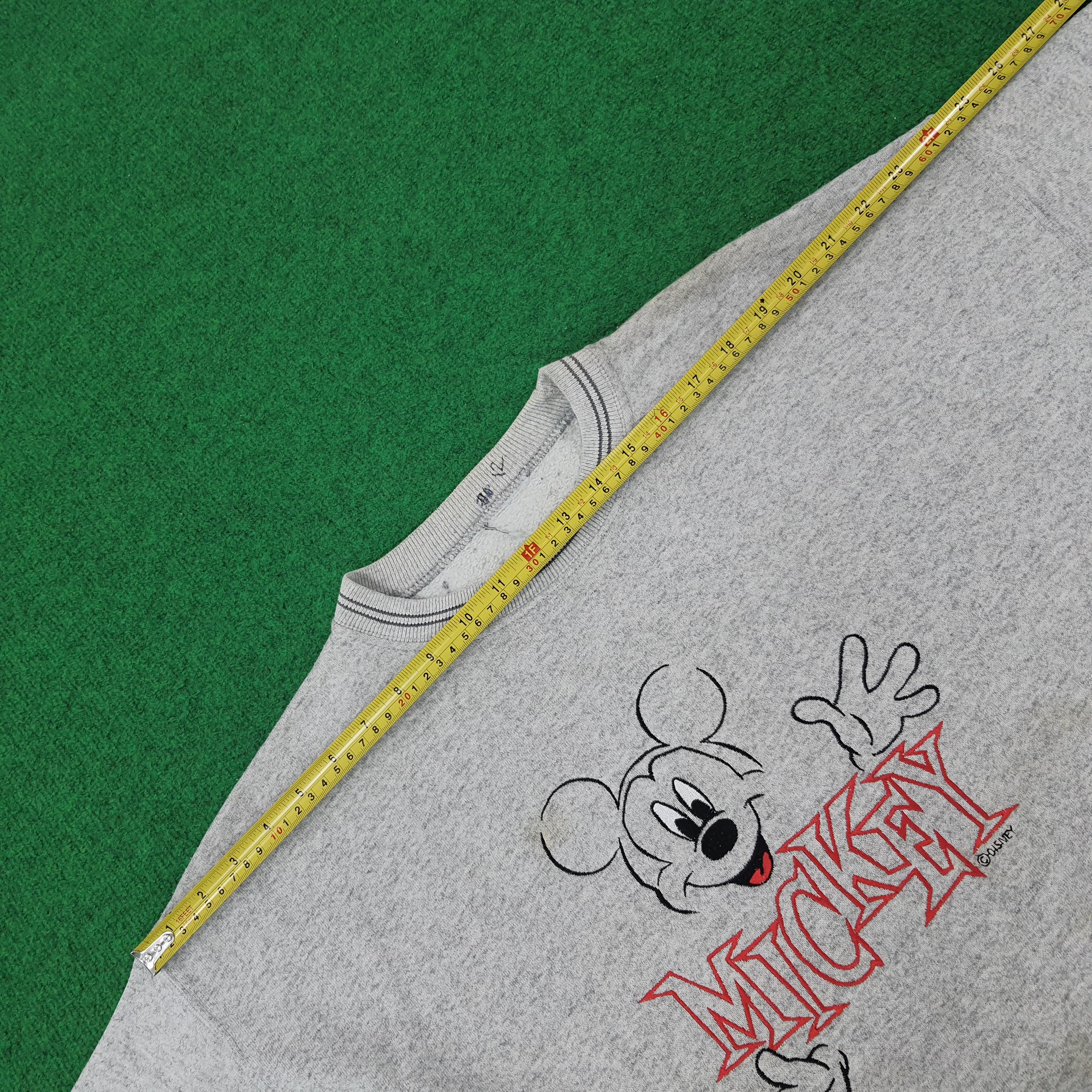 Disney × Mickey Mouse × Vintage Vintage Disney Mickey Mouse Sweatshirt C236N9 Size US L / EU 52-54 / 3 - 7 Thumbnail