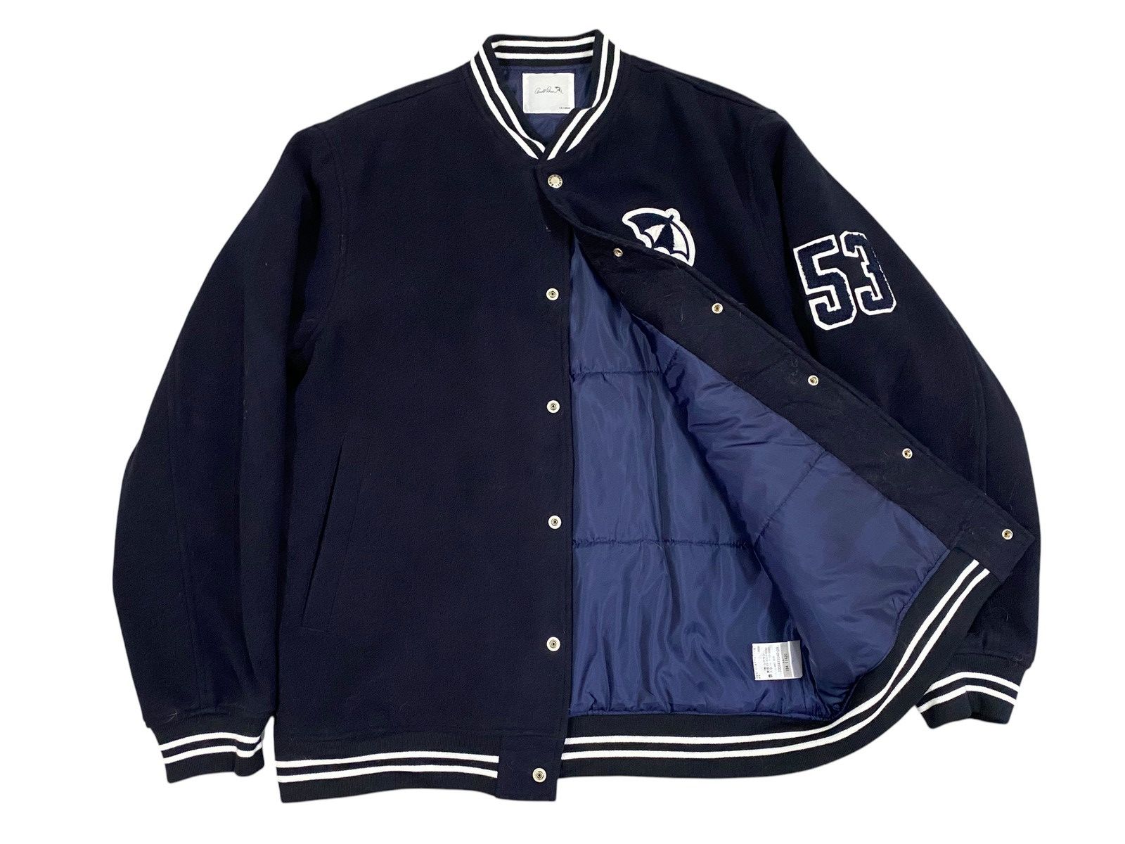 Vintage Vtg Arnold Palmer Varsity Wool Jacket Size US M / EU 48-50 / 2 - 2 Thumbnail