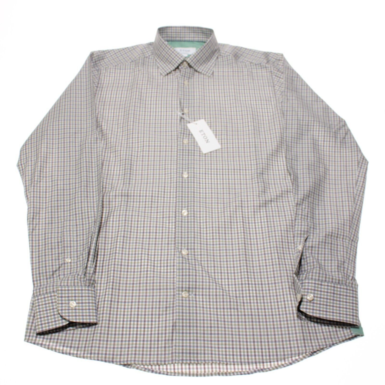 Eton Eton New with tags Shirt Size L US In Green Size US L / EU 52-54 / 3 - 3 Thumbnail
