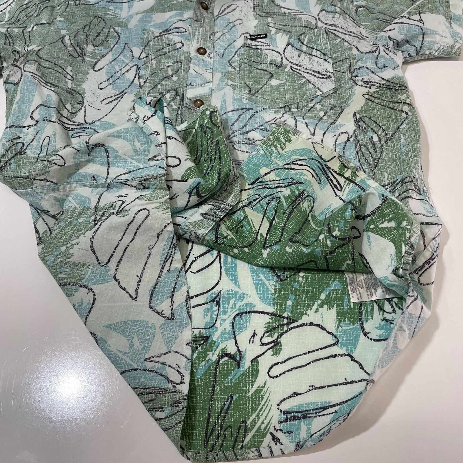 Dakine Dakine Men’s Short Sleeve Button Camp Shirt Green Floral M Size US M / EU 48-50 / 2 - 6 Thumbnail