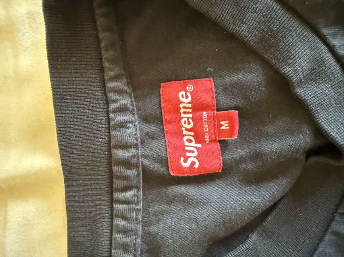 Supreme OG Supreme Embroidered Pocket Tee Size US M / EU 48-50 / 2 - 3 Thumbnail
