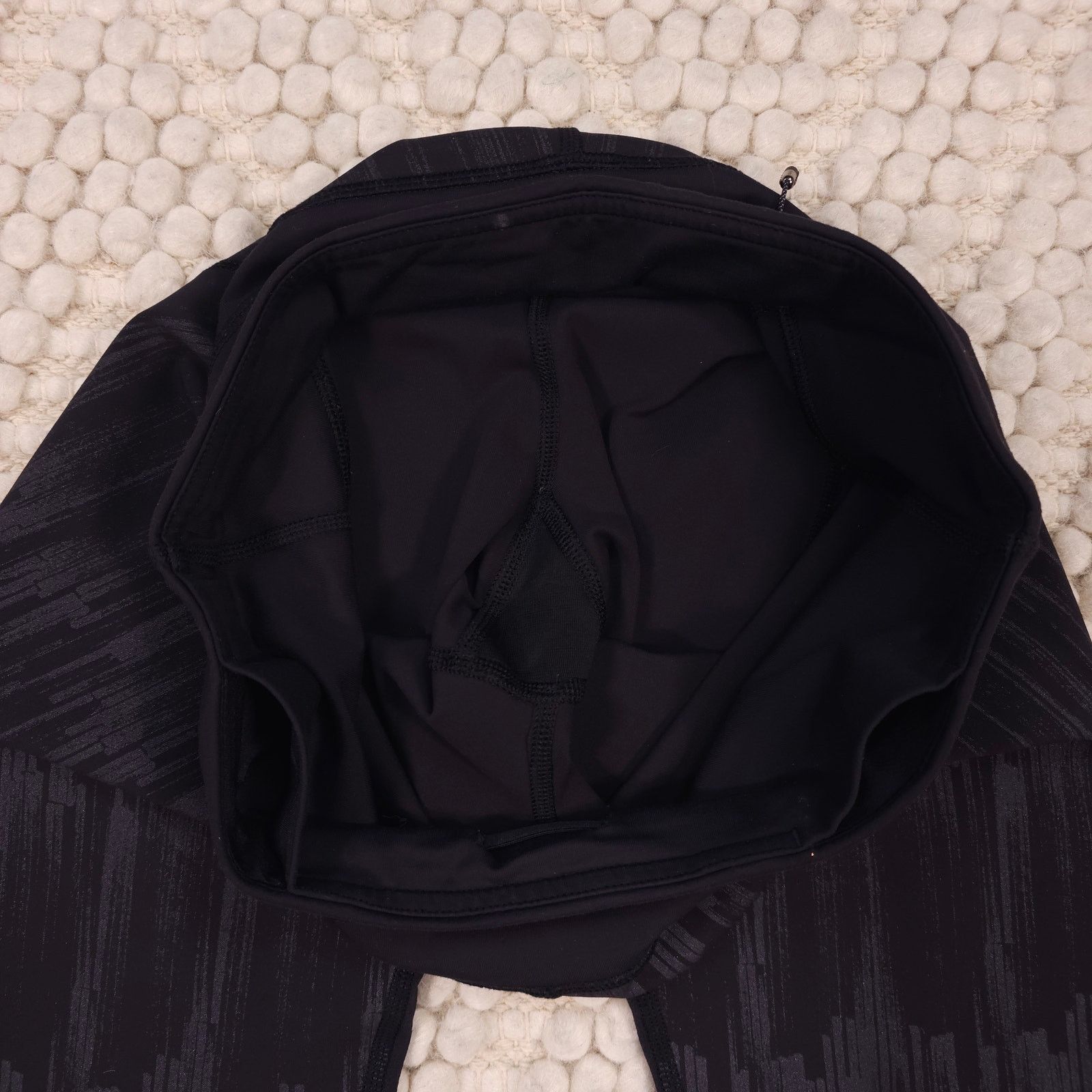 Lululemon Lululemon Run Inspire Crop II Full-On Luxtreme Black Gray 6 Size 28" / US 6 / IT 42 - 3 Thumbnail