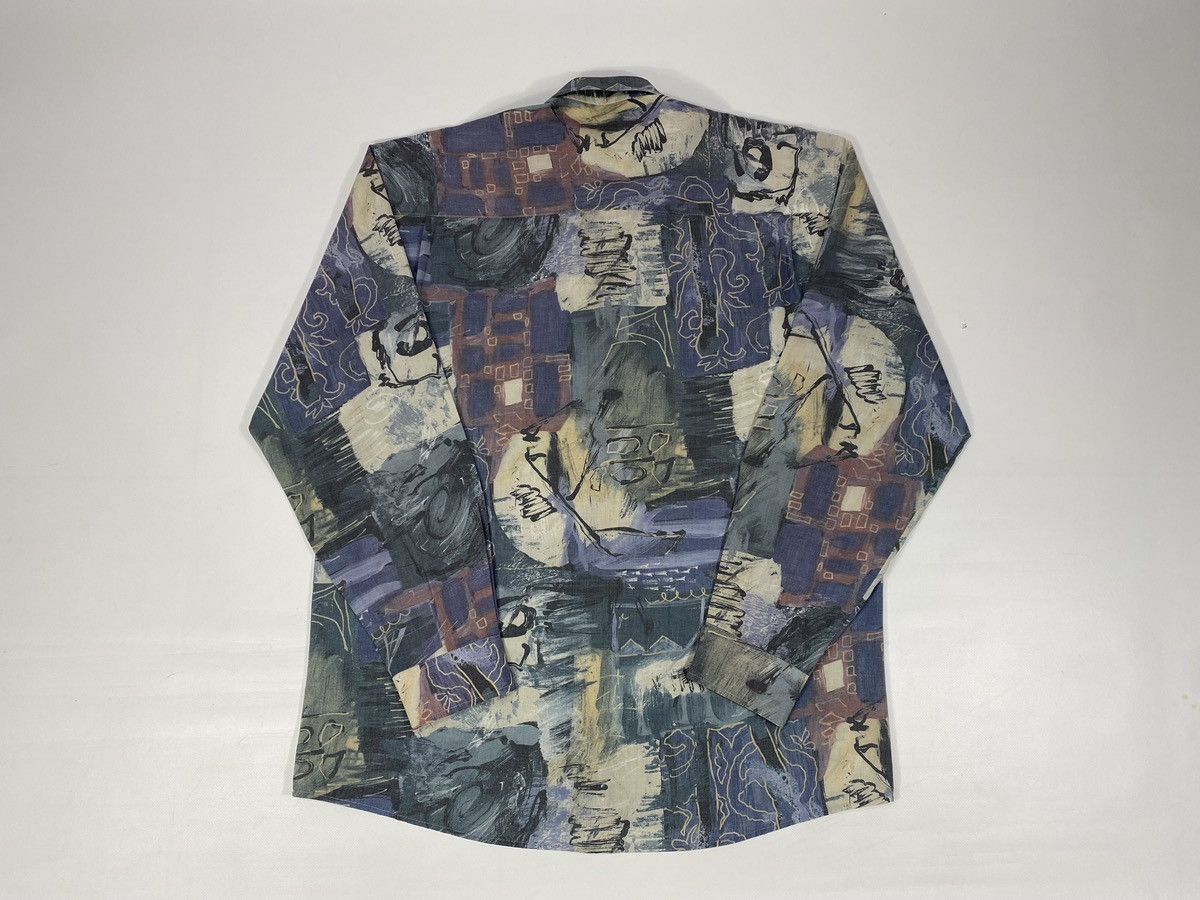 Vintage 🔥LASTDROP🔥 Vintage 80s 90s Abstract Party Festival Shirt Size US L / EU 52-54 / 3 - 10 Thumbnail