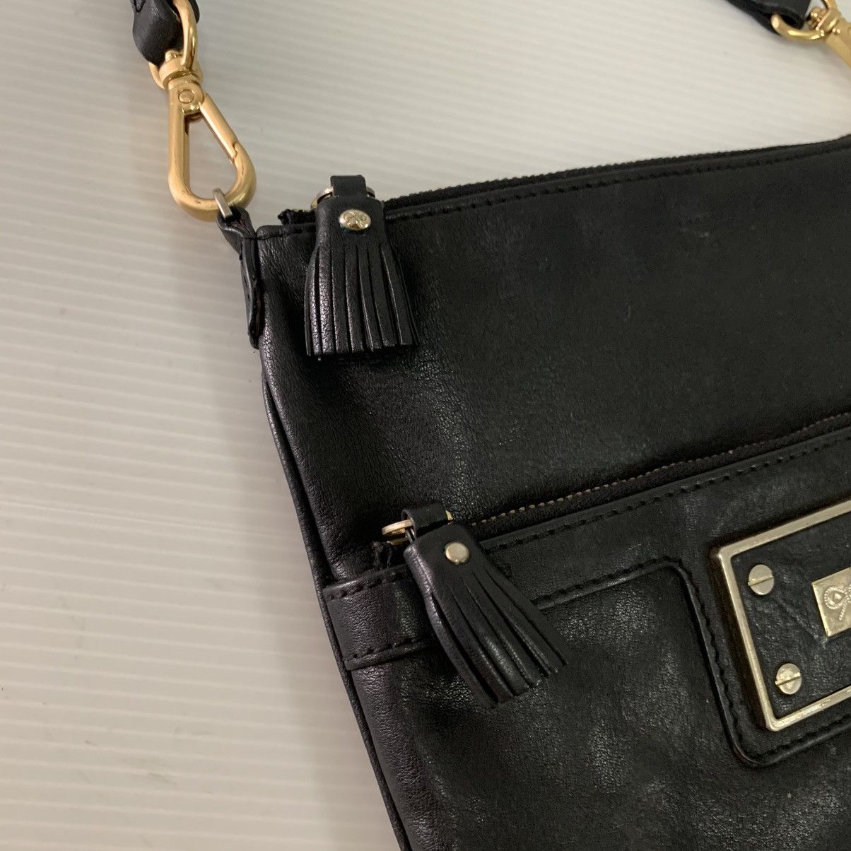 Anya Hindmarch Anya Hindmarch Black Leather Slinngbag Size ONE SIZE - 5 Thumbnail