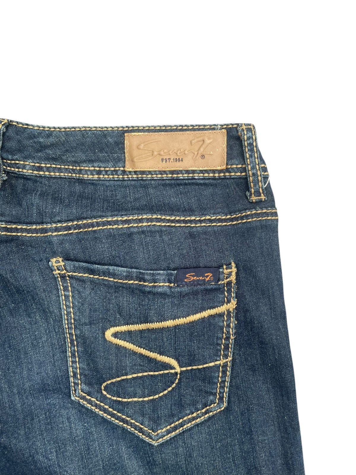 Designer × Seven 7 Seven 7 Flare Denim Size 33" - 7 Thumbnail