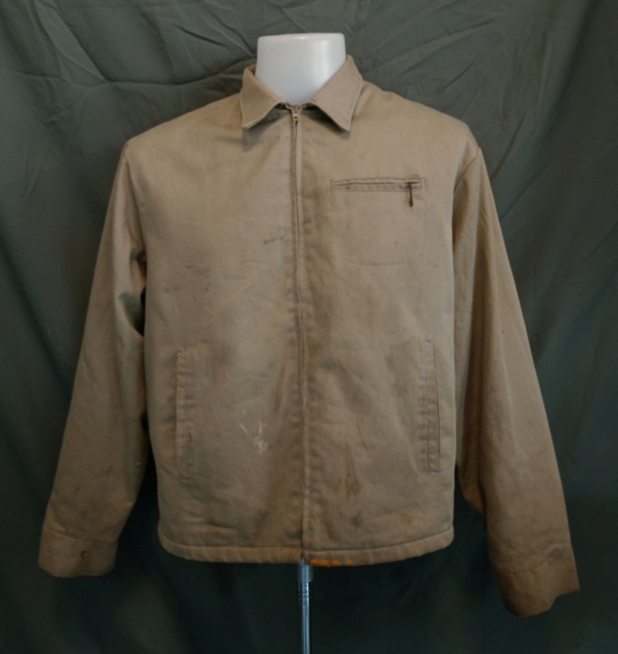 Big Mac Vintage 1970s Big Mac Cotton Work Jacket Size US L / EU 52-54 / 3 - 1 Thumbnail