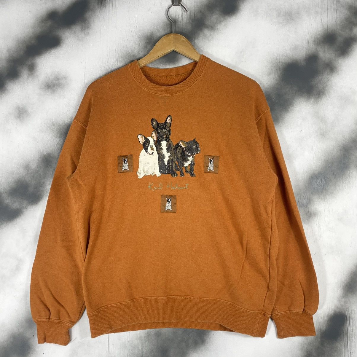 Karl Helmut KARL HELMUT PUPPIES LOGO SWEATSHIRT Size US M / EU 48-50 / 2 - 1 Thumbnail