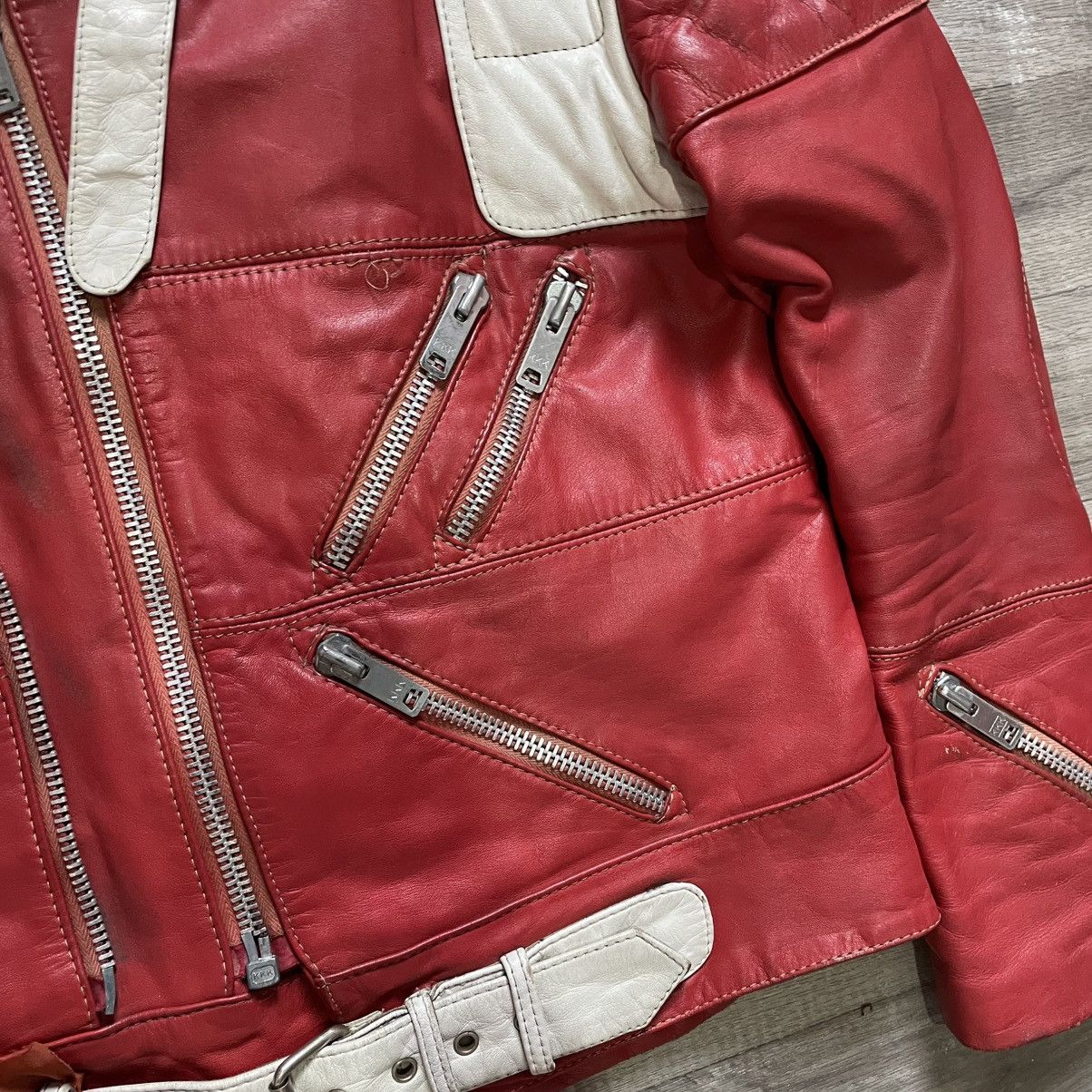 Hein Gericke vintage 1980s-era Hein Gericke motorcycle leather jacket ❤️) Size S / US 4 / IT 40 - 4 Thumbnail
