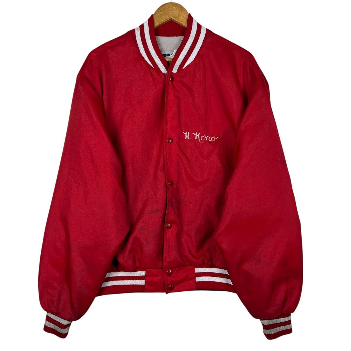Swingster 🔥 Vintage Swinster Bomber Jacket Made In Usa Size US XL / EU 56 / 4 - 3 Thumbnail
