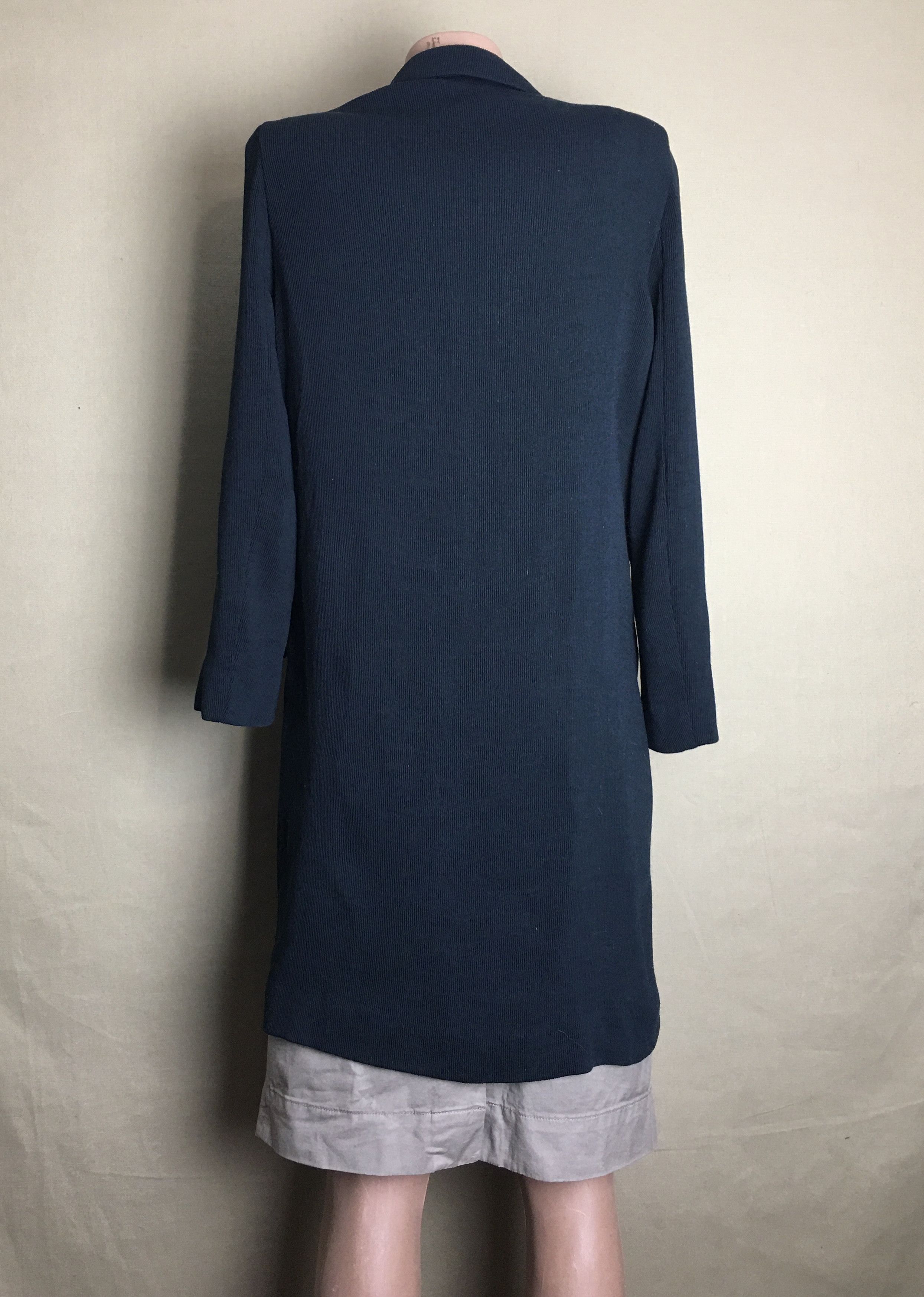 Barena Venezia Barena Venezia Navy Blue Velvet Long Jacket IT 40 Size S / US 4 / IT 40 - 3 Thumbnail