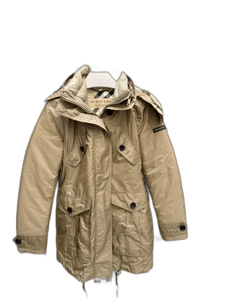 Burberry Burberry Down Jacket with Missing Belt-yf Size US S / EU 44-46 / 1 - 1 Thumbnail