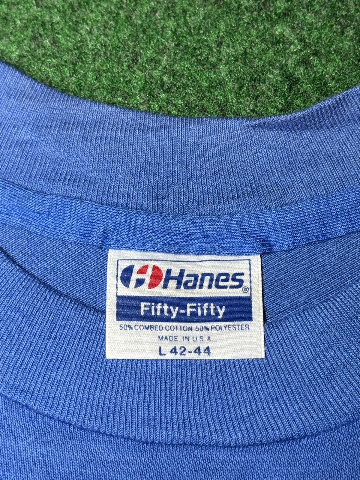Hanes Mercyhurst Laker Swimming Vintage 80s 90s 20x28 T Shirt Size US L / EU 52-54 / 3 - 3 Thumbnail