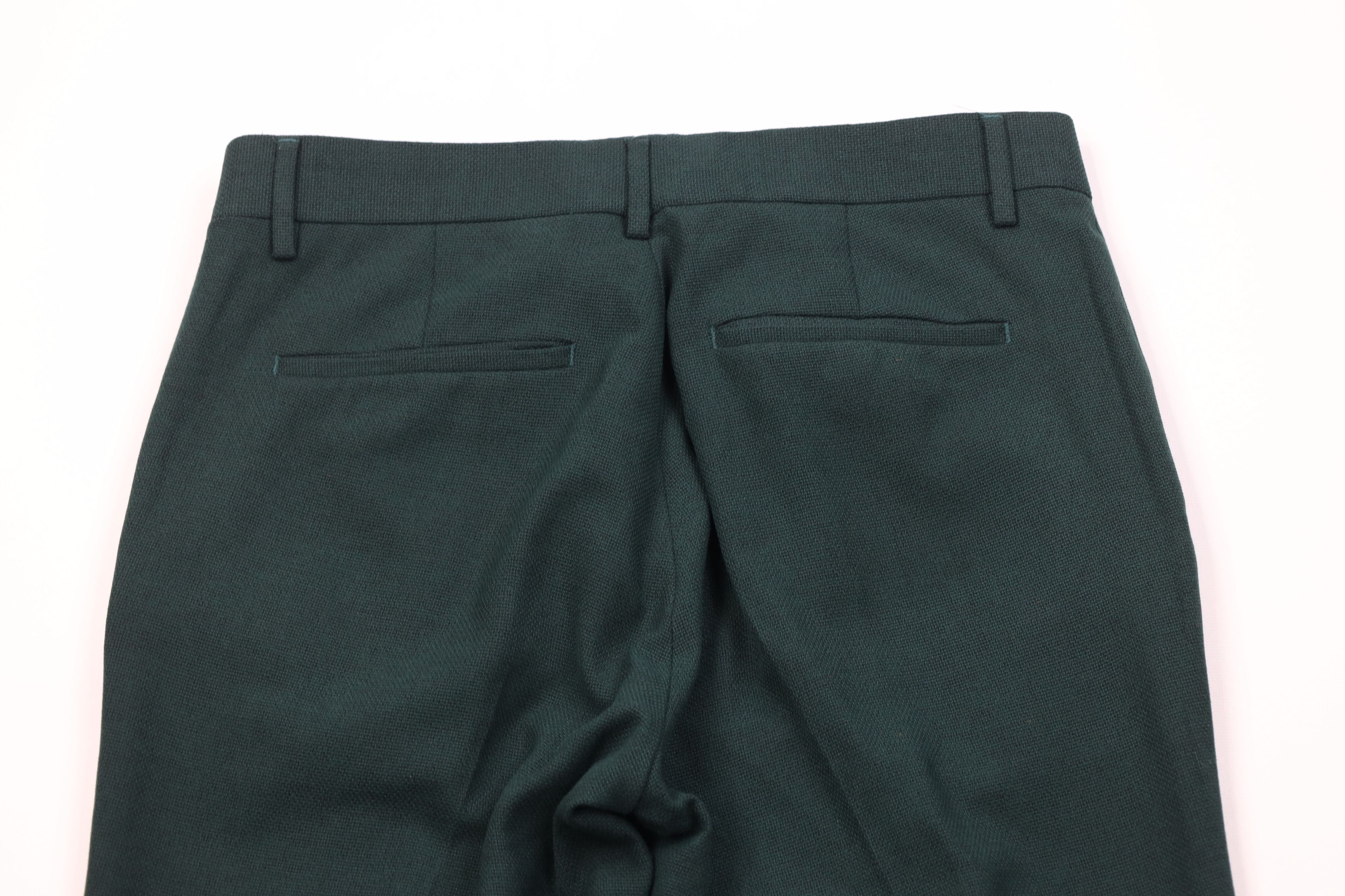 Vintage Vintage 90s Streetwear Skinny Leg Chino Pants Trousers Green Size US 32 / EU 48 - 9 Thumbnail