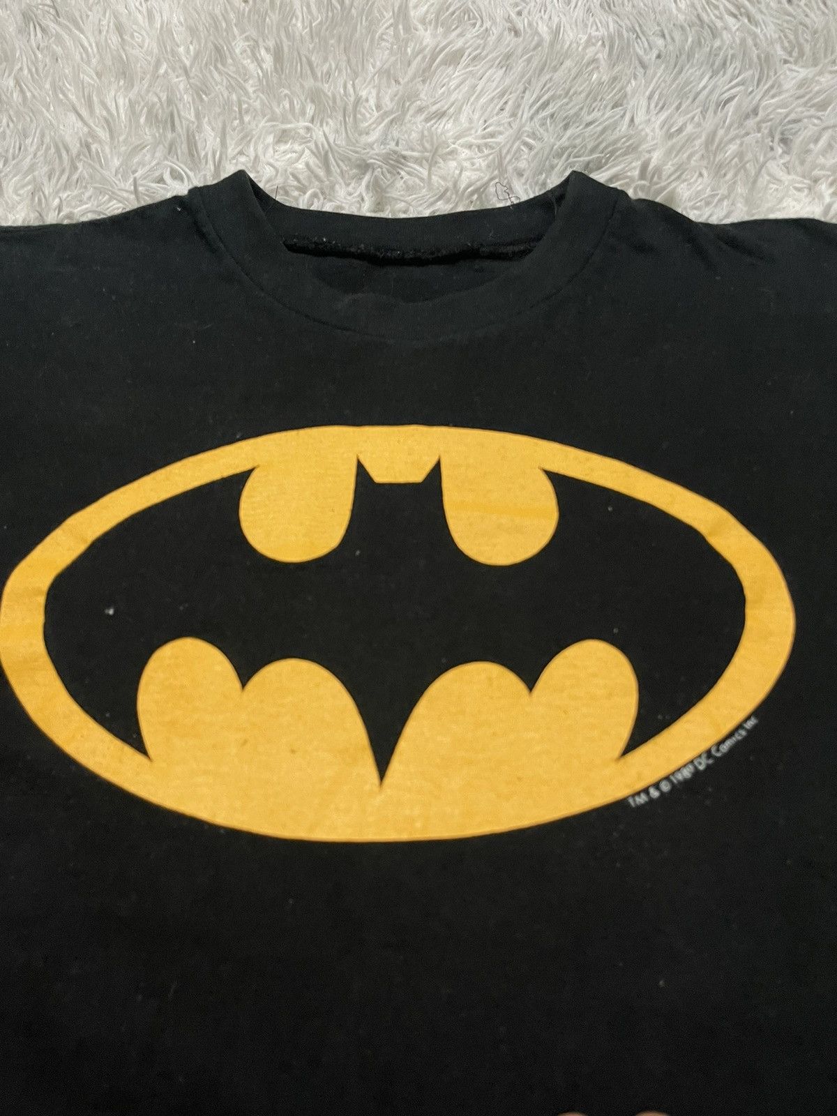 DC Comics 1989 BATMAN TSHIRT MADE IN JAPAN NICE DESIGN Size US M / EU 48-50 / 2 - 6 Thumbnail