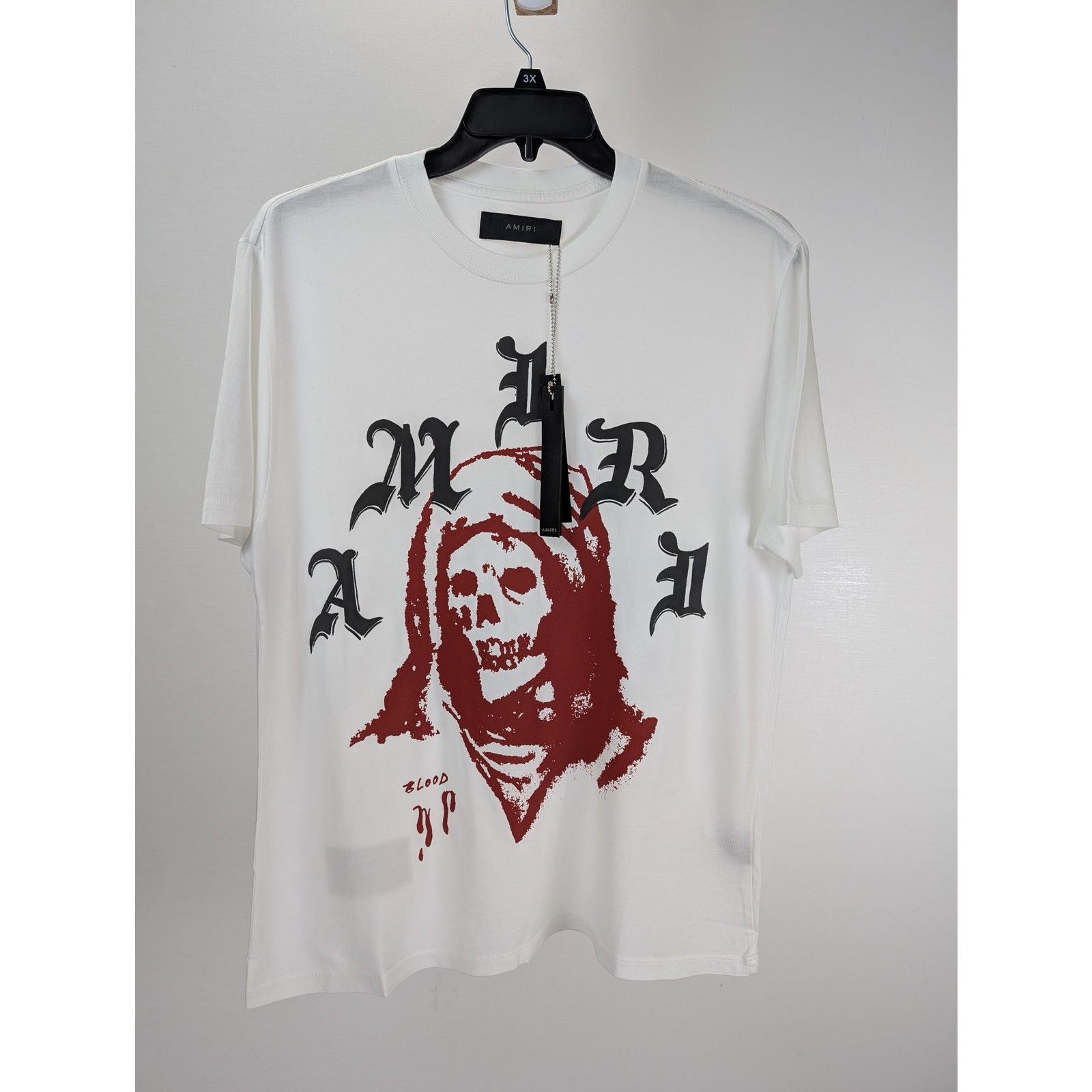 Amiri o1rshd1 Q:2 / Wes Lang Solar Kings Tee T-Shirt in White Size US S / EU 44-46 / 1 - 2 Thumbnail