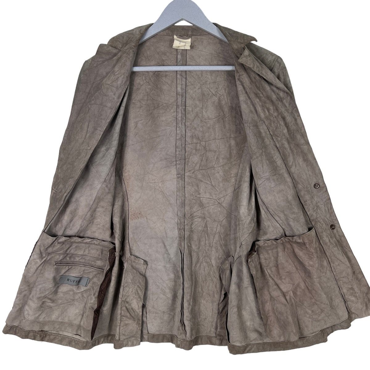 Ruffo Research 🔥 RUFFO LEATHER BLAZER JACKET MADE IN ITALY Size US S / EU 44-46 / 1 - 13 Thumbnail