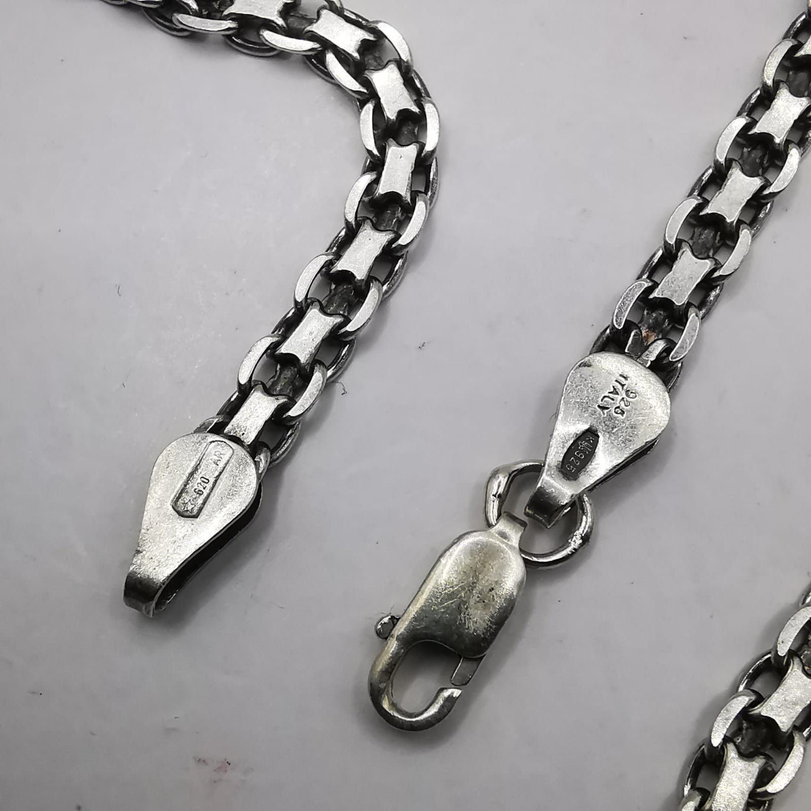 Vintage Vintage Fine Jewelry Chain, 925 Sterling Silver, Signed Size ONE SIZE - 5 Thumbnail