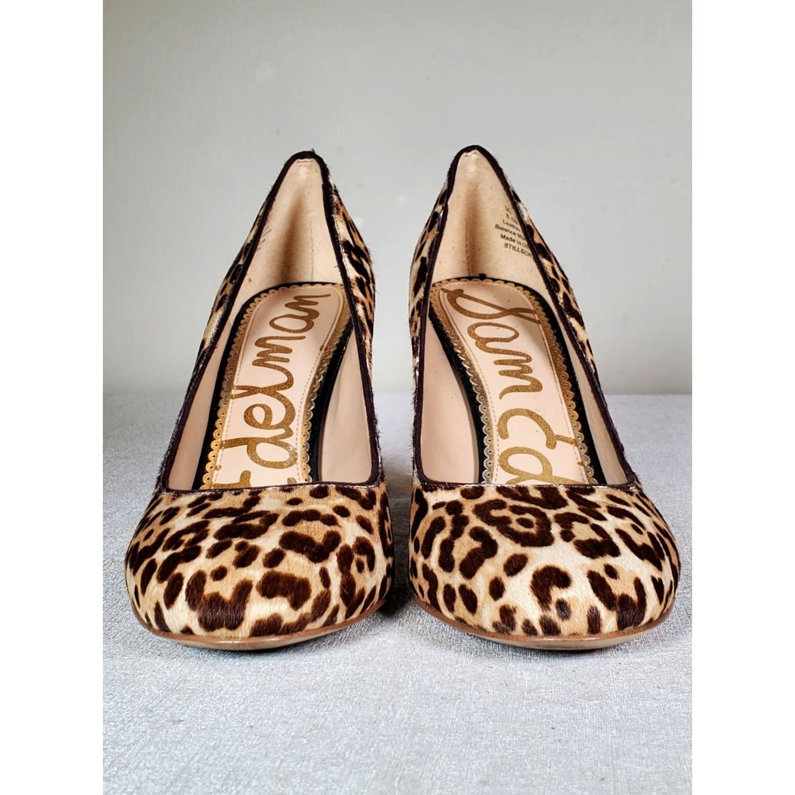 Sam Edelman Sam Edelman Stillson Pumps Brown Leopard Print Calf Hair Heels Women's US 8.5 M Size US 9 / IT 39 - 7 Thumbnail