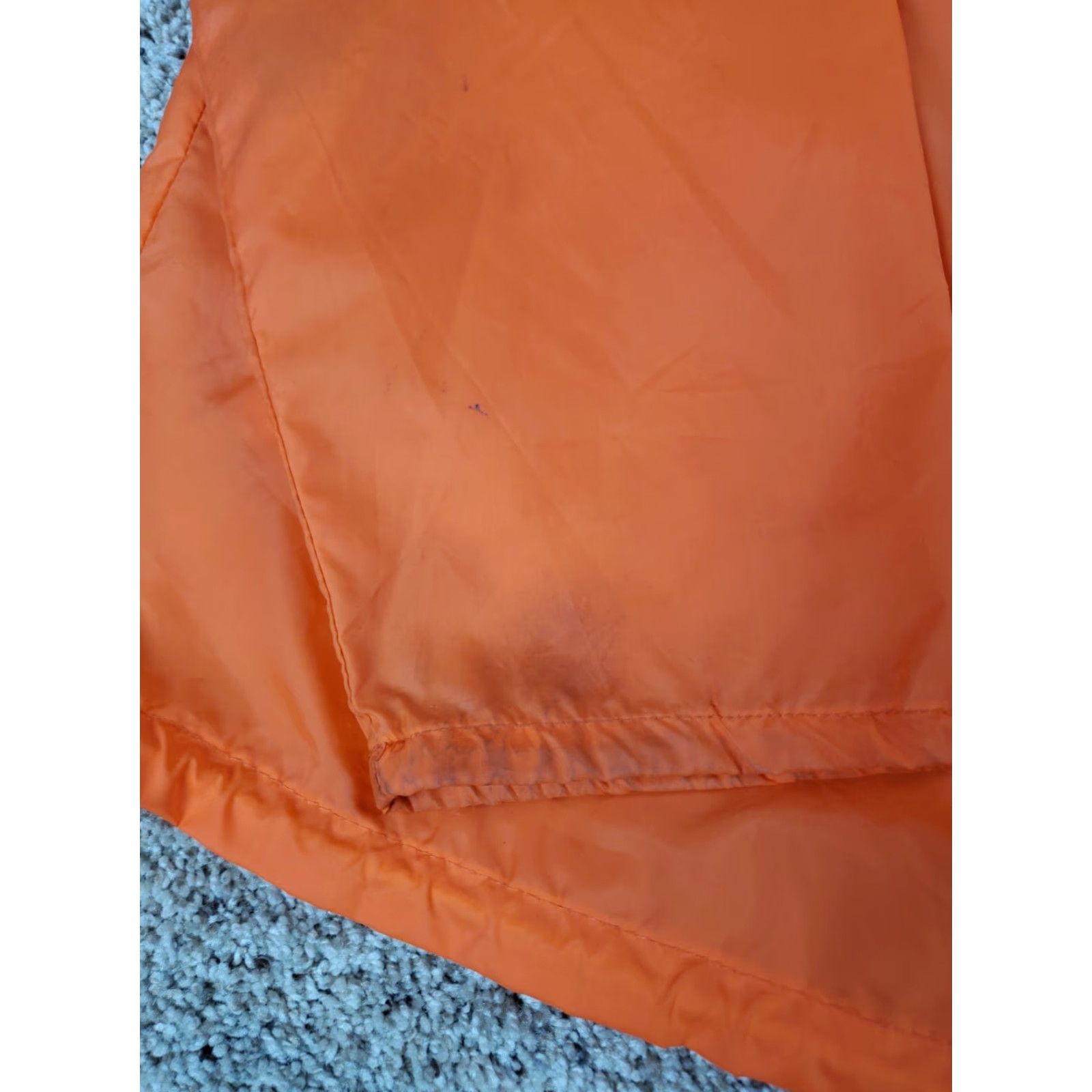 TaylorMade VINTAGE Taylor Made Windbreaker Jacket Mens L Orange 70s Tulare Ca Ag Show Nylon Sportswear/Beach Size US L / EU 52-54 / 3 - 4 Thumbnail