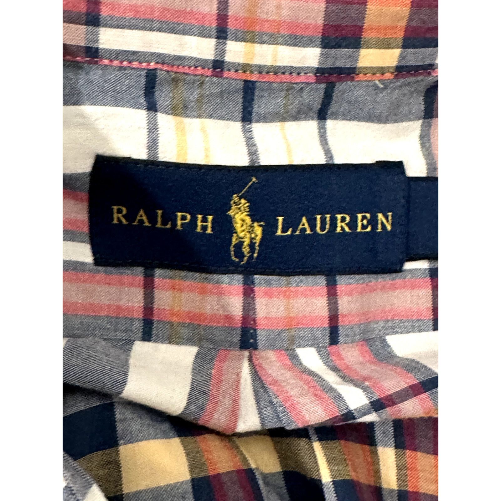 Ralph Lauren Ralph Lauren VTG Short Sleeve Plaid Button Down Cotton L Size US L / EU 52-54 / 3 - 7 Thumbnail