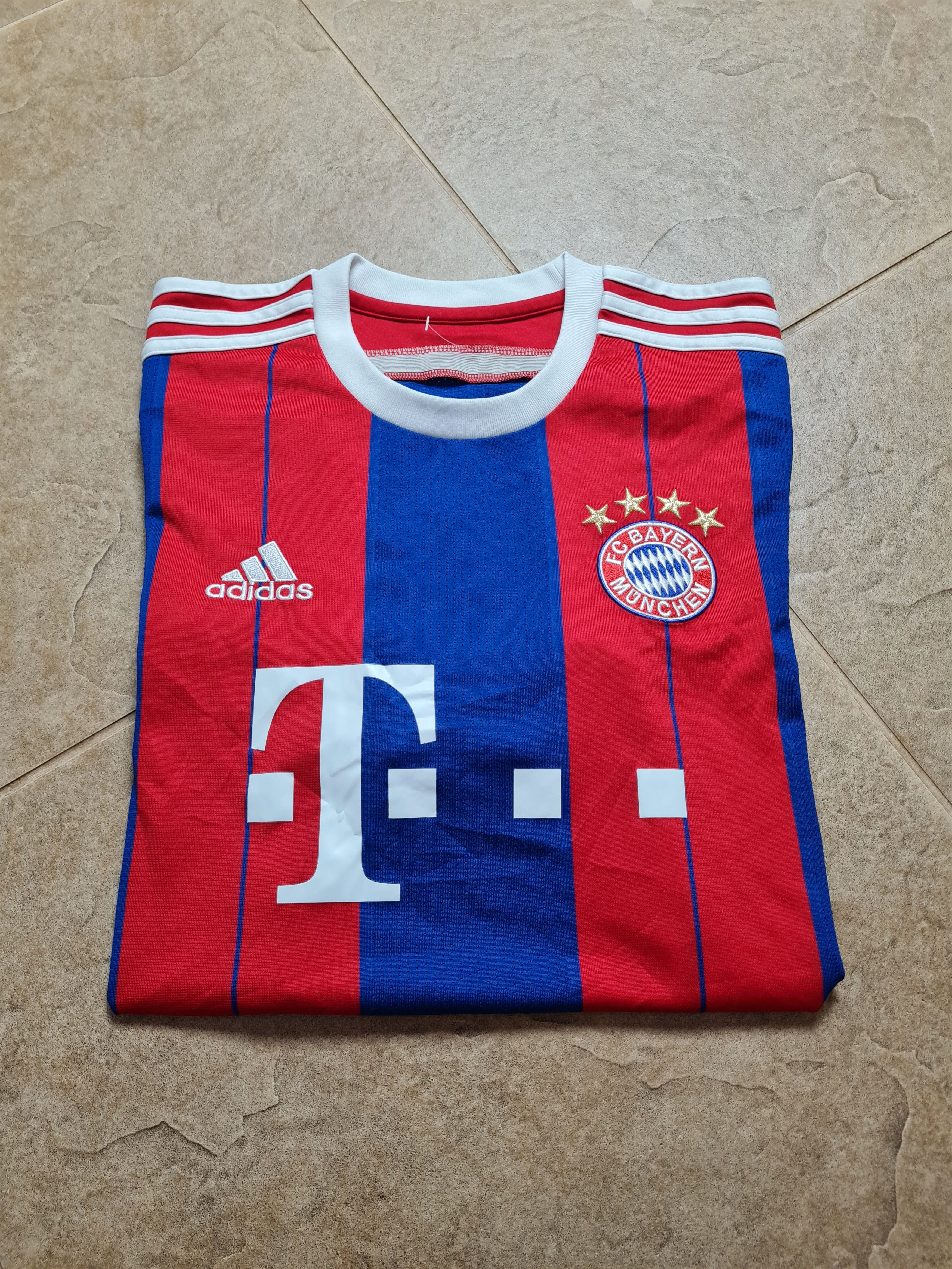 Adidas BAYERN MUNICH HOME FOOTBALL SHIRT 2014/2015 ADIDAS SOCCER Size US M / EU 48-50 / 2 - 10 Thumbnail