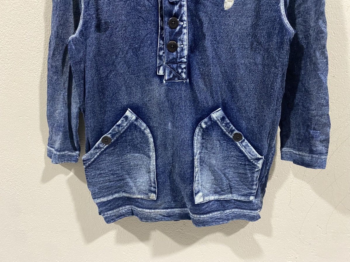 ABAHOUSE ABAHOUSE Indigo Kapital Sailor Hoodie Size US S / EU 44-46 / 1 - 4 Thumbnail